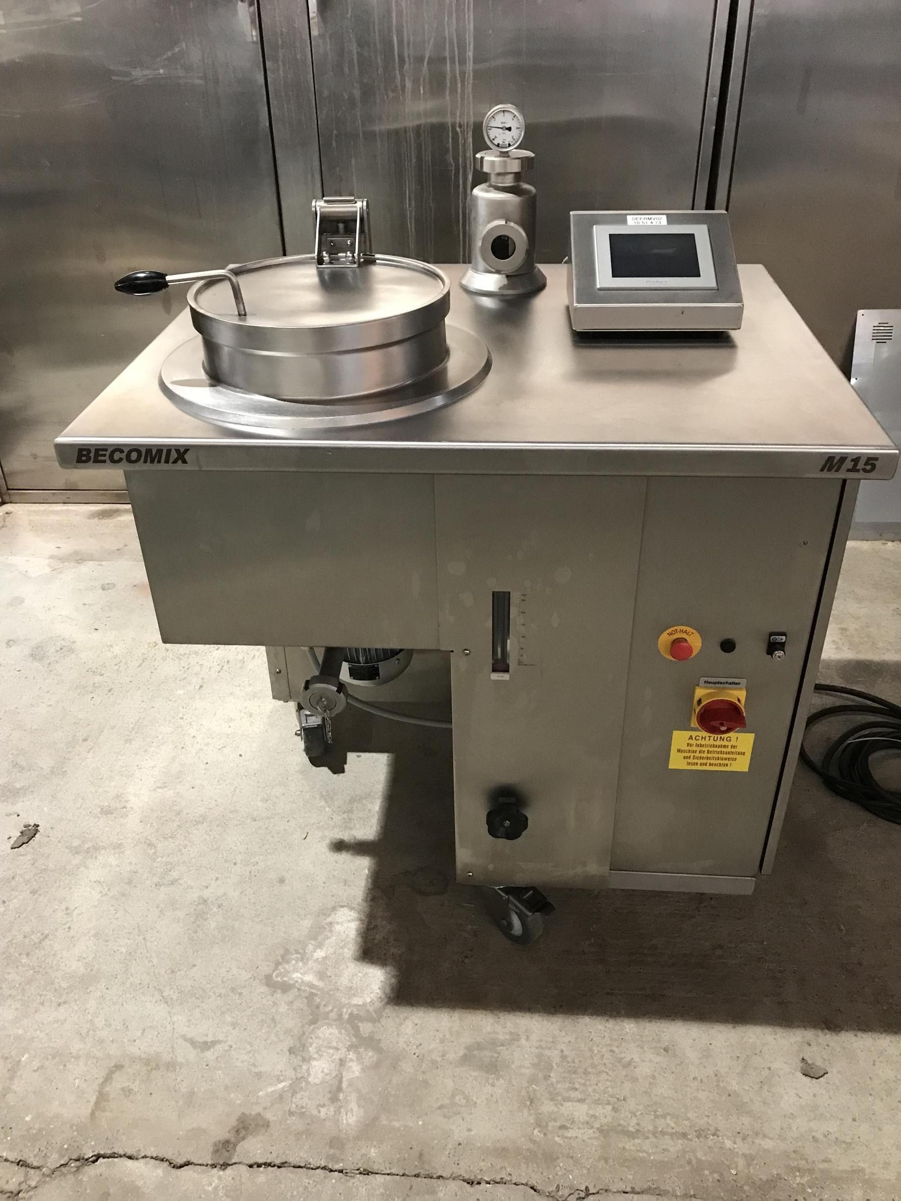 Gebrauchte Machines Mixing Tank - Becomix - Industriemaschine kaufen bei GS-INDUSTRIESERVICE Heidenheim