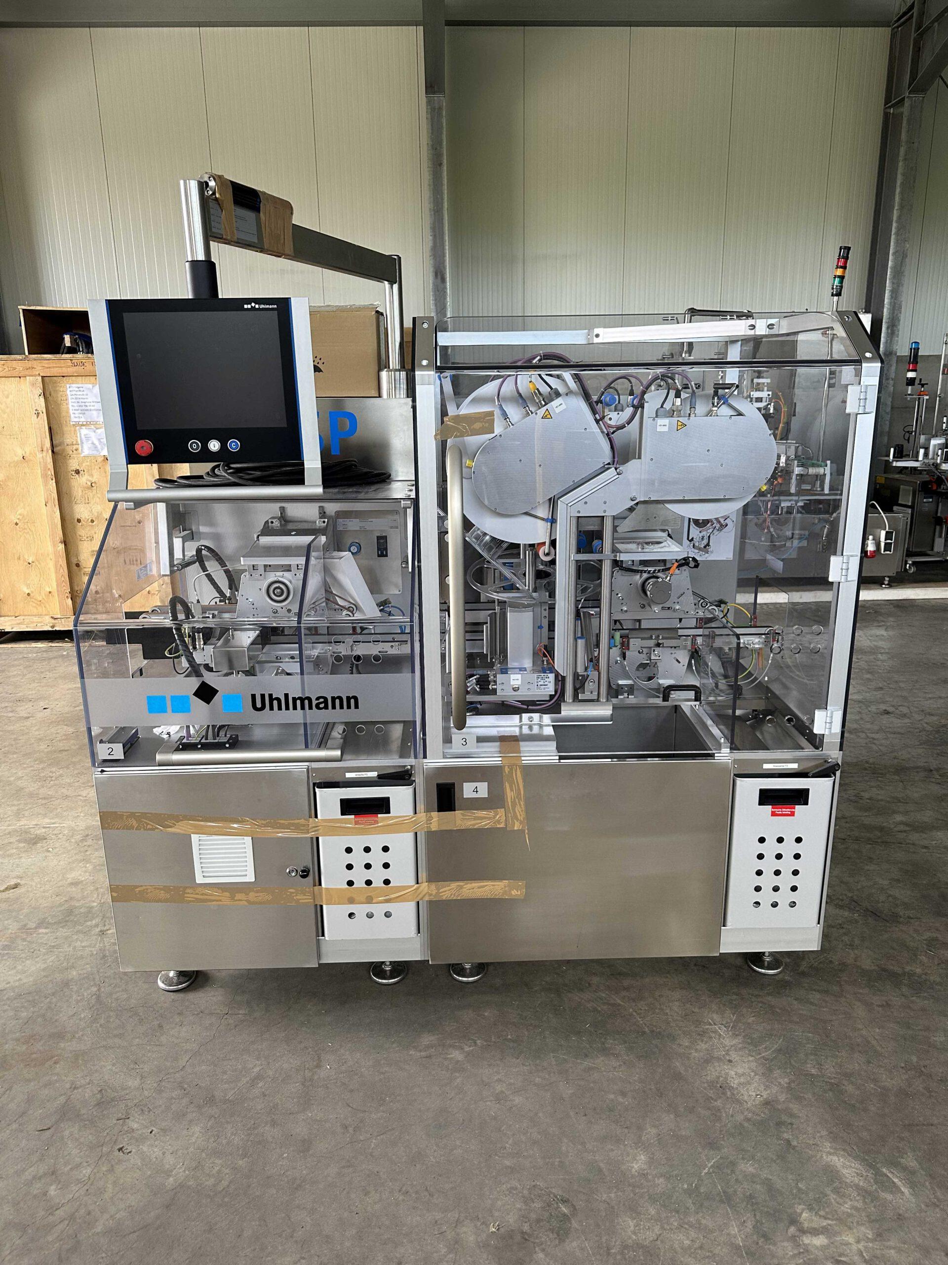 Gebrauchte Machines Labeller with Serialisation - Uhlmann - Industriemaschine kaufen bei GS-INDUSTRIESERVICE Heidenheim