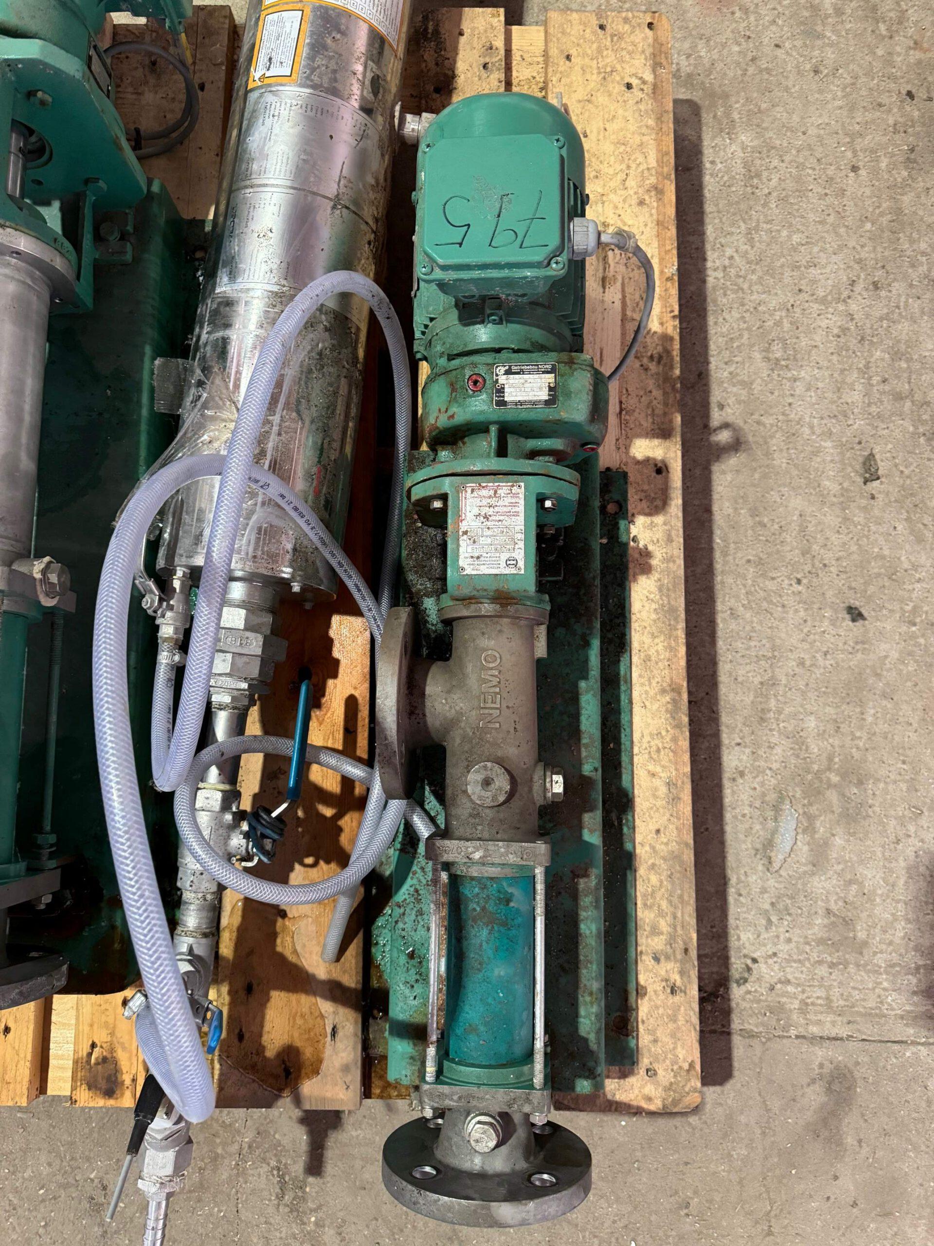 Gebrauchte Pumpen Exzenterschneckenpumpe  - Netzsch - Industriemaschine kaufen bei GS-INDUSTRIESERVICE Heidenheim