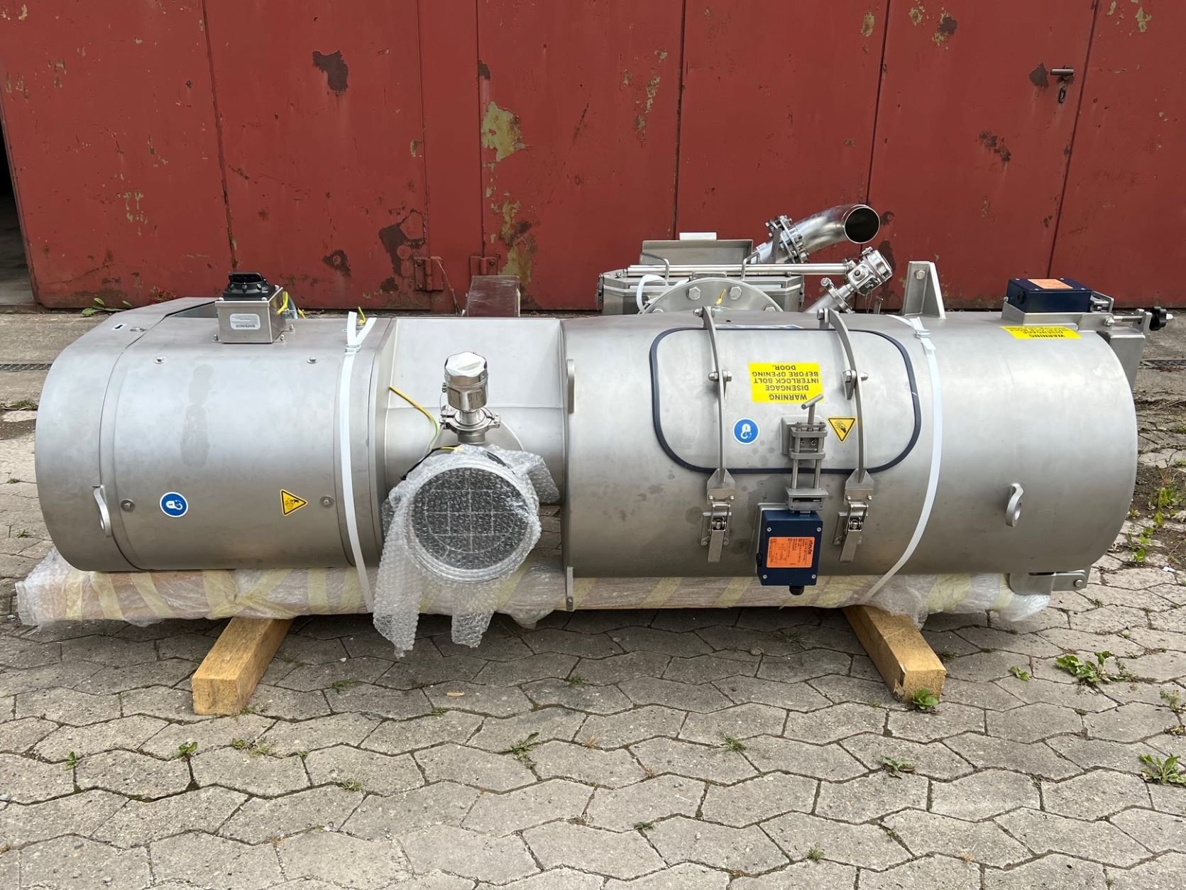 Eddy current screening machine