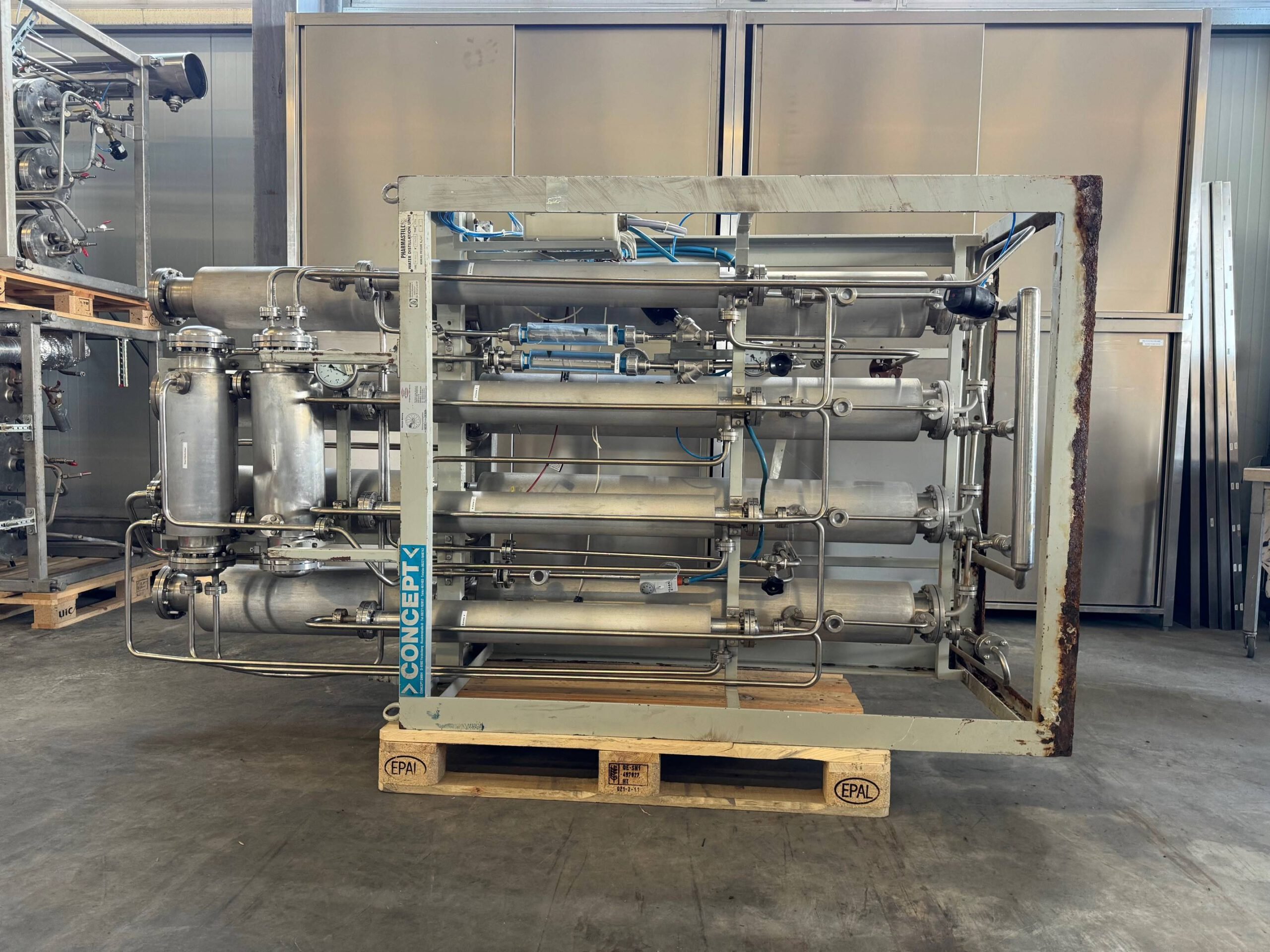 Water distillation plant