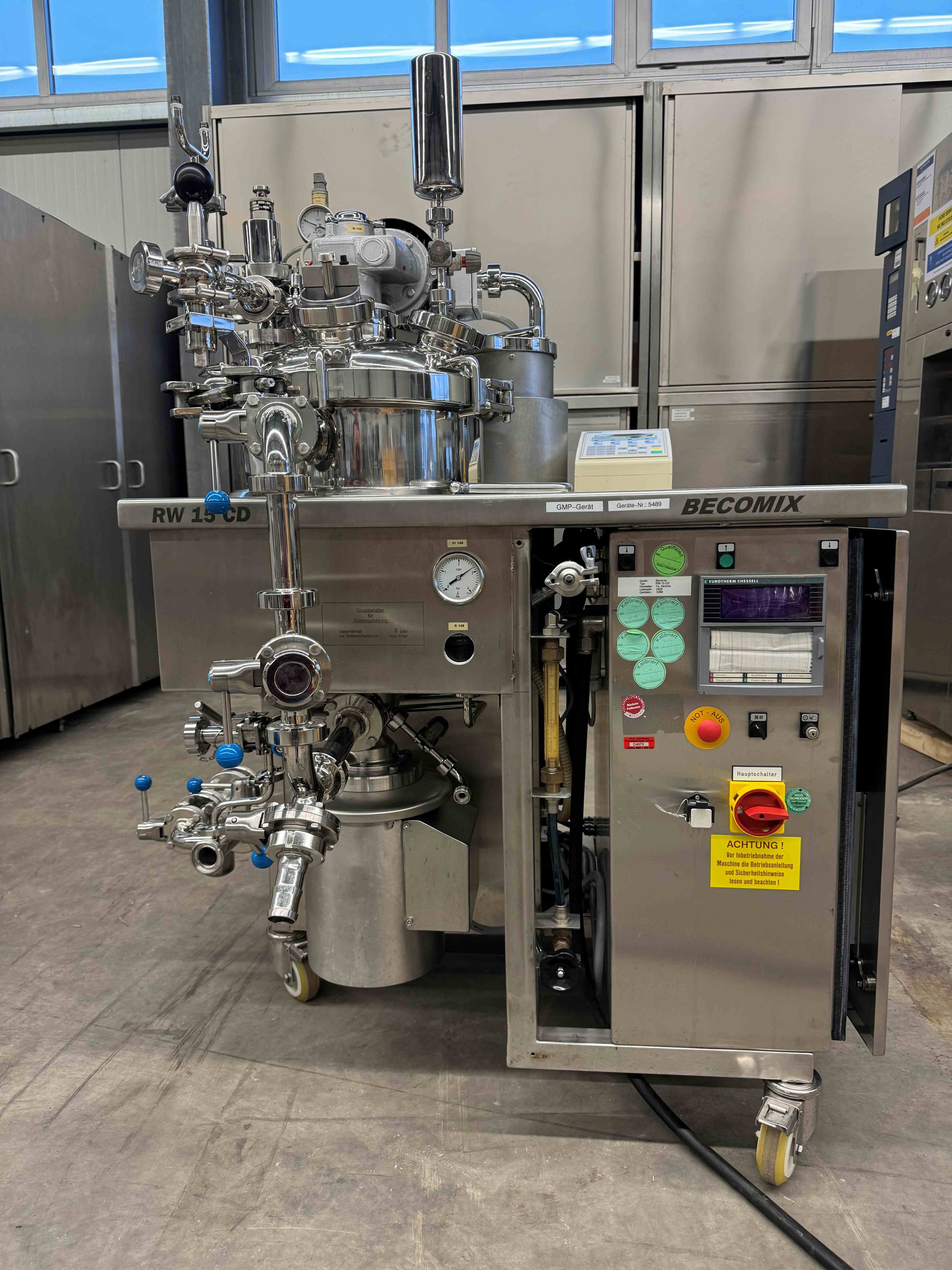 Becomix RW 15 CD Homogenising Mixer used