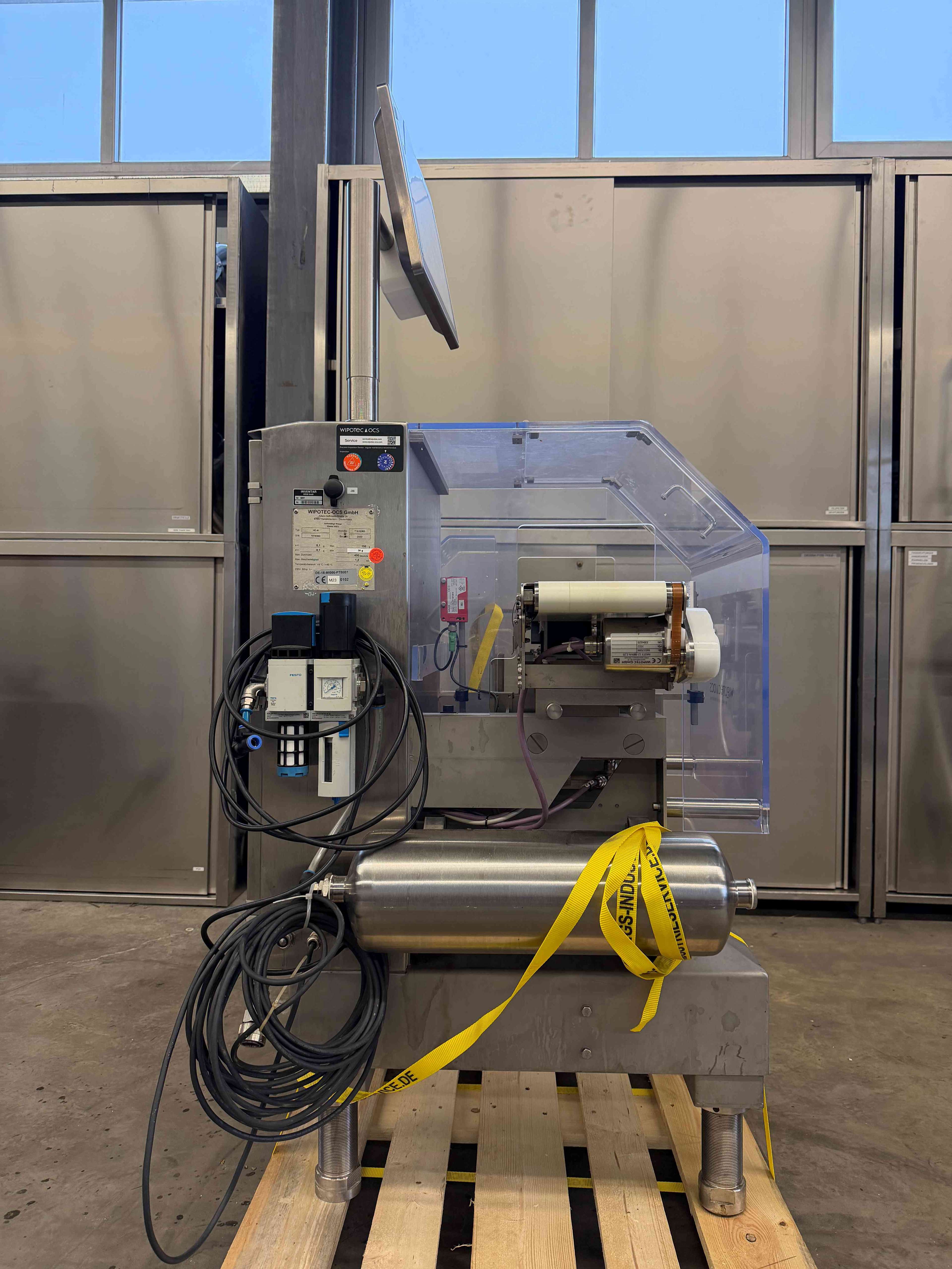 WIPOTEC OCS HC-A-VA-3000-3 High-Speed Checkweigher used 6