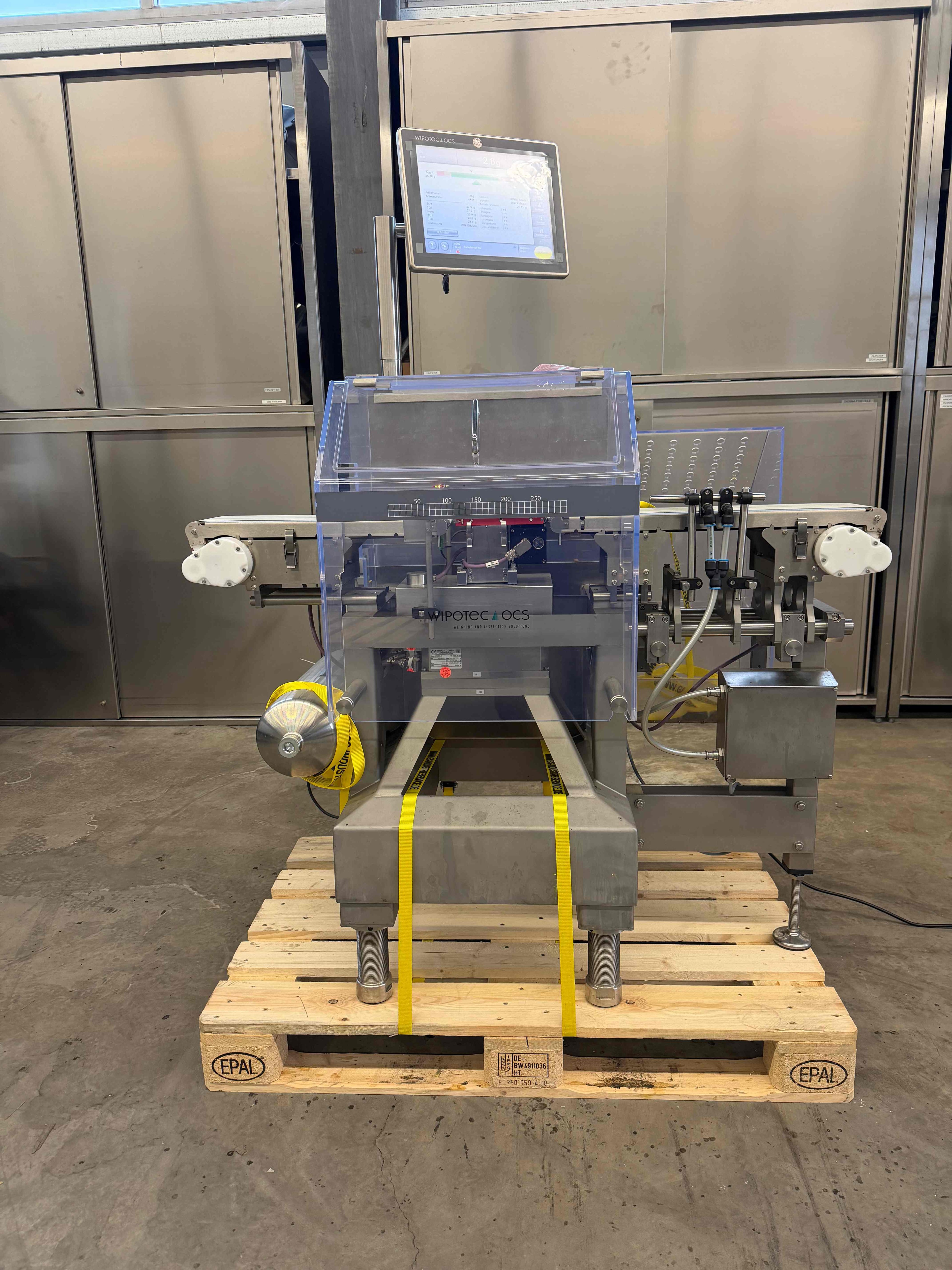 WIPOTEC OCS HC-A-VA-3000-3 High-Speed Checkweigher used