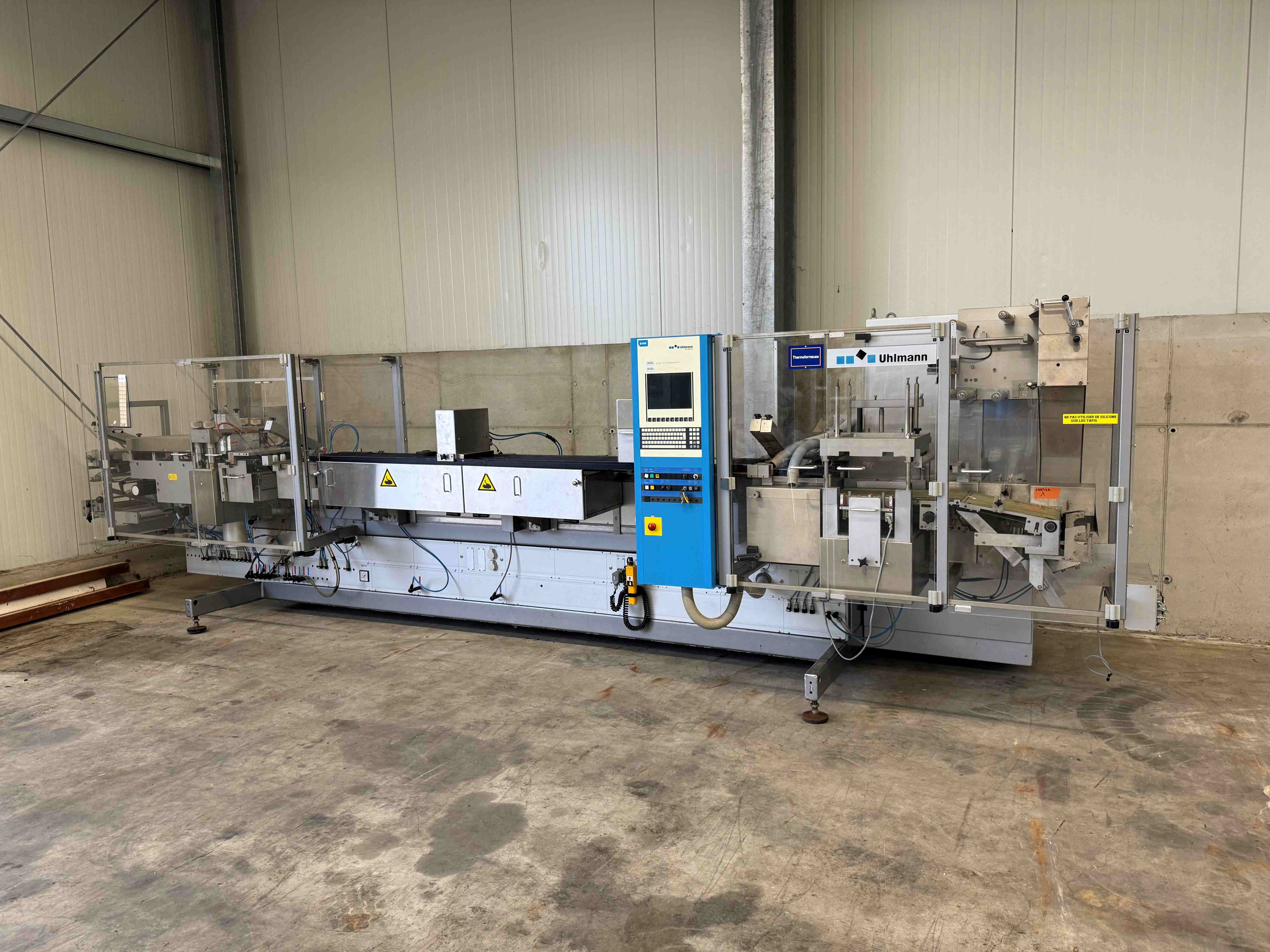Uhlmann UPS 4 blister packing machine for vials used