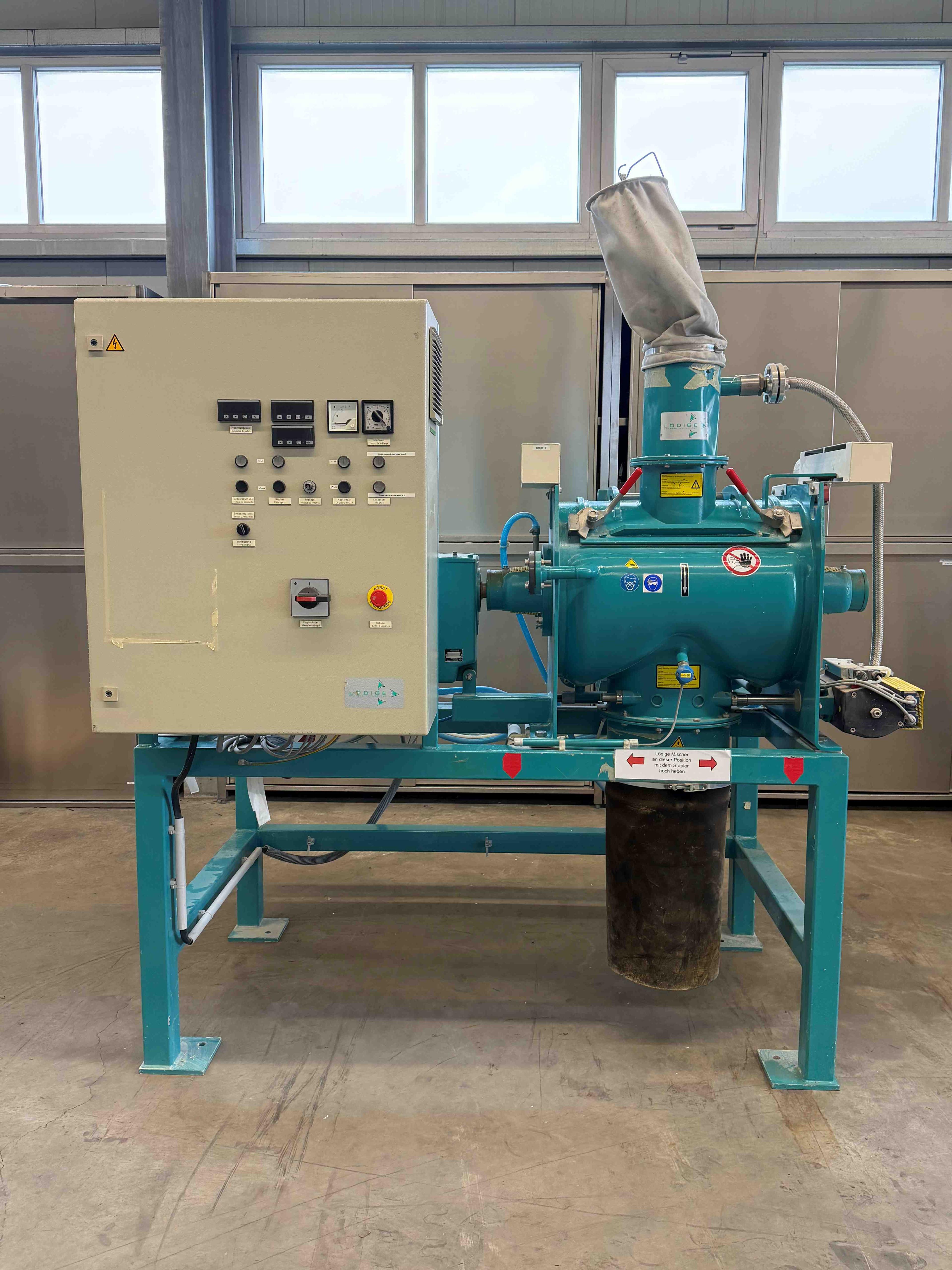 Gebrauchte Machines ploughshare mixer / dryer - Lödige - Industriemaschine kaufen bei GS-INDUSTRIESERVICE Heidenheim