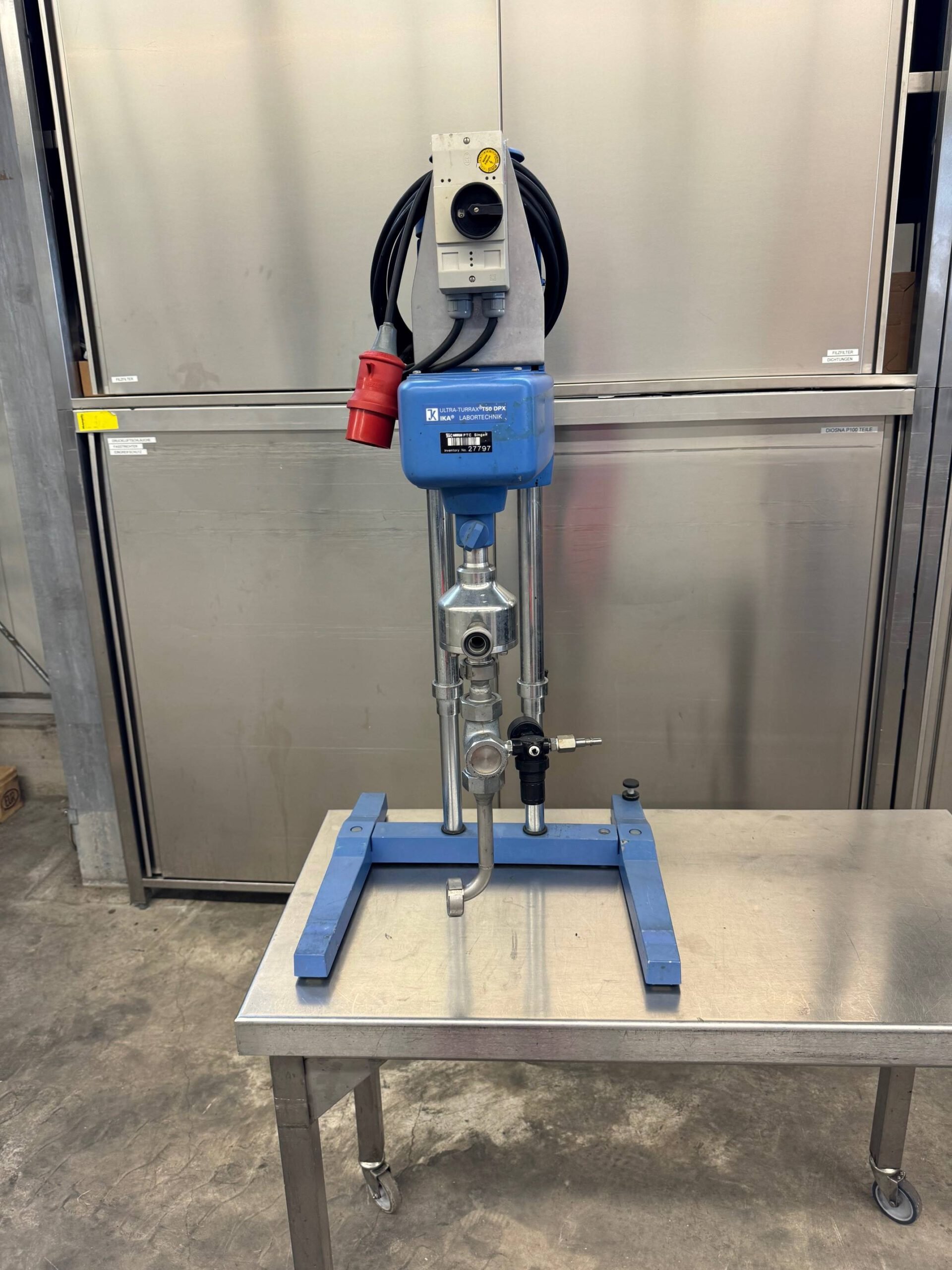 Inline homogenizer