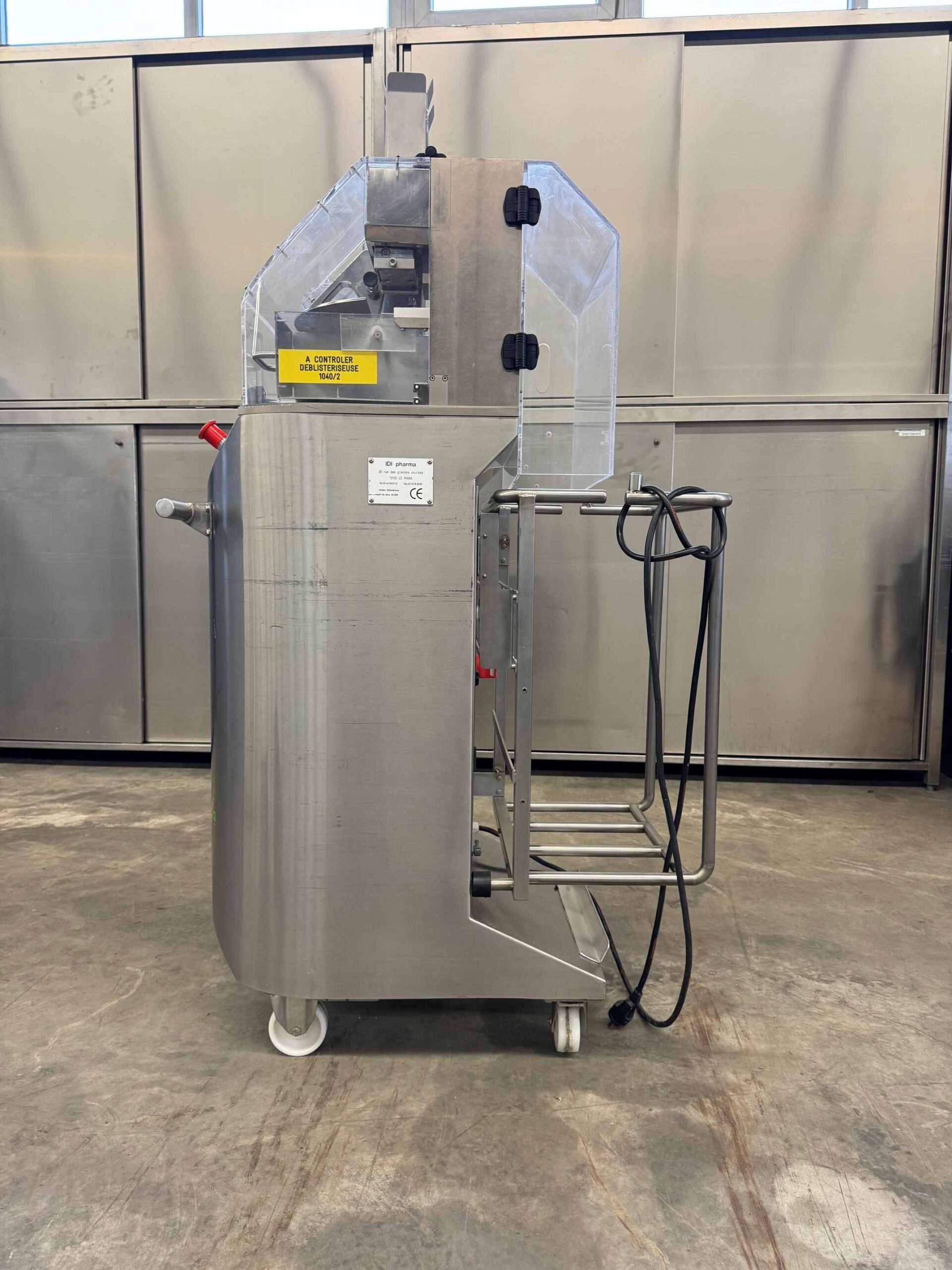 Deblister machine 2