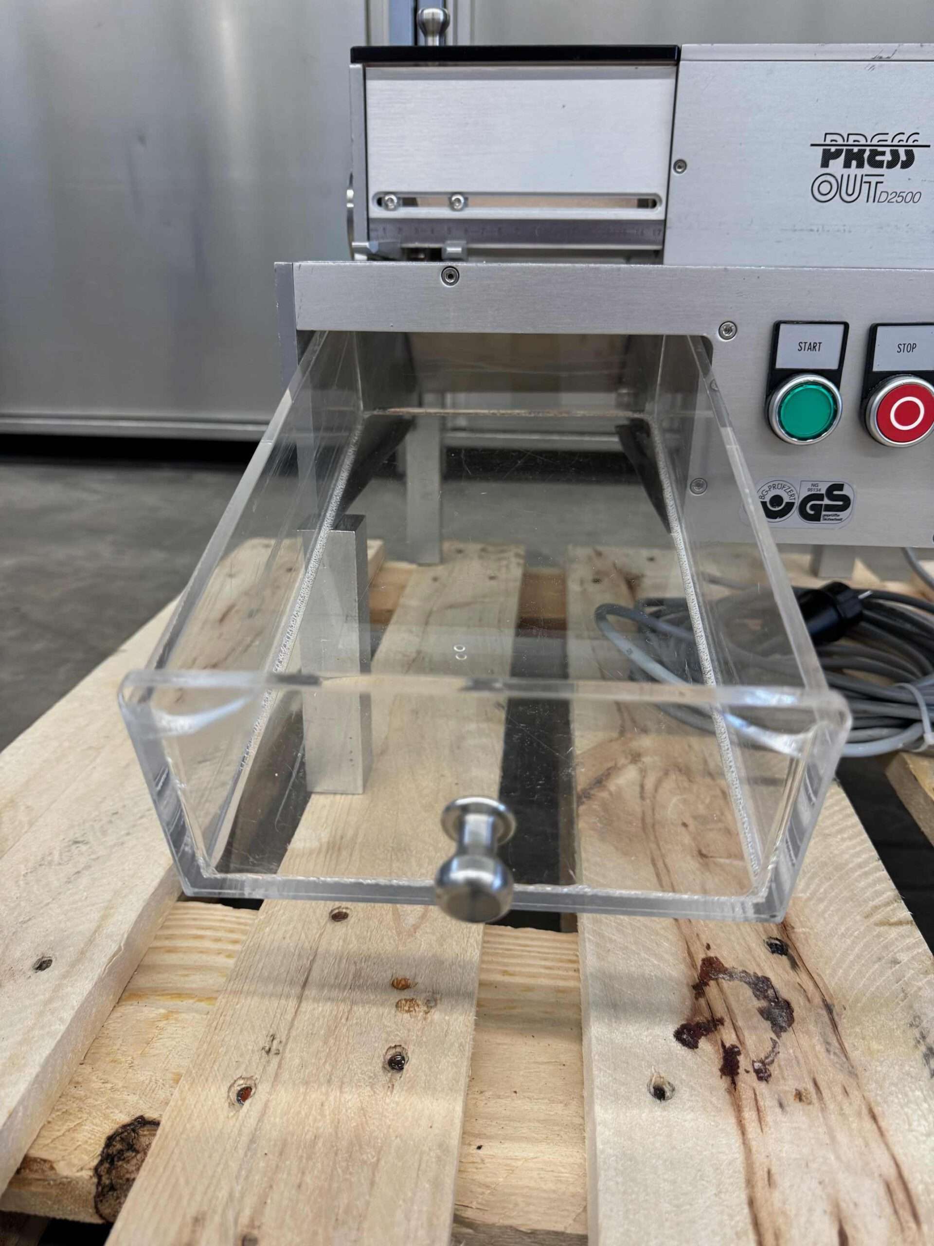 Deblister machine 2