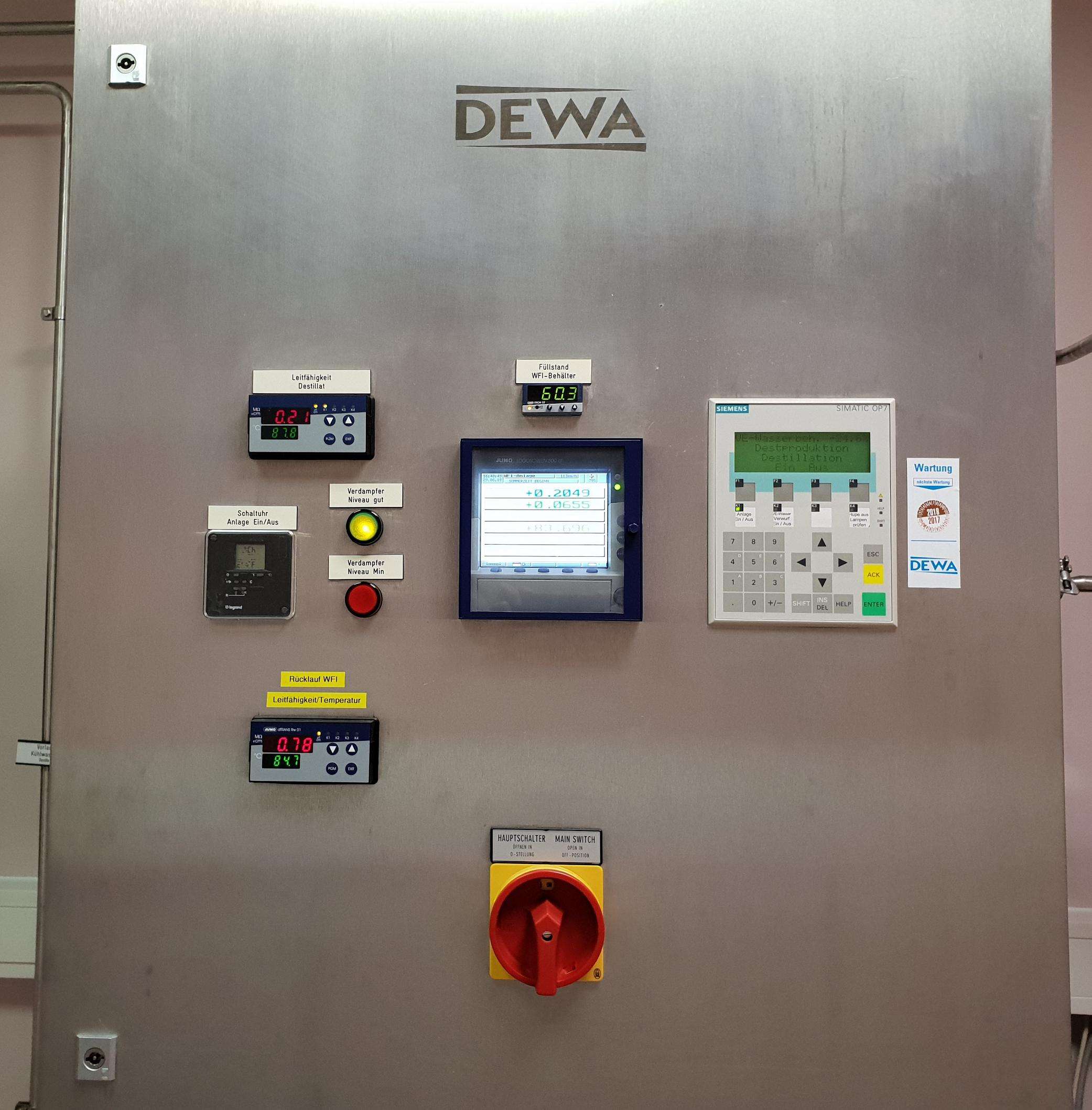 WFI-Distillation plant 5