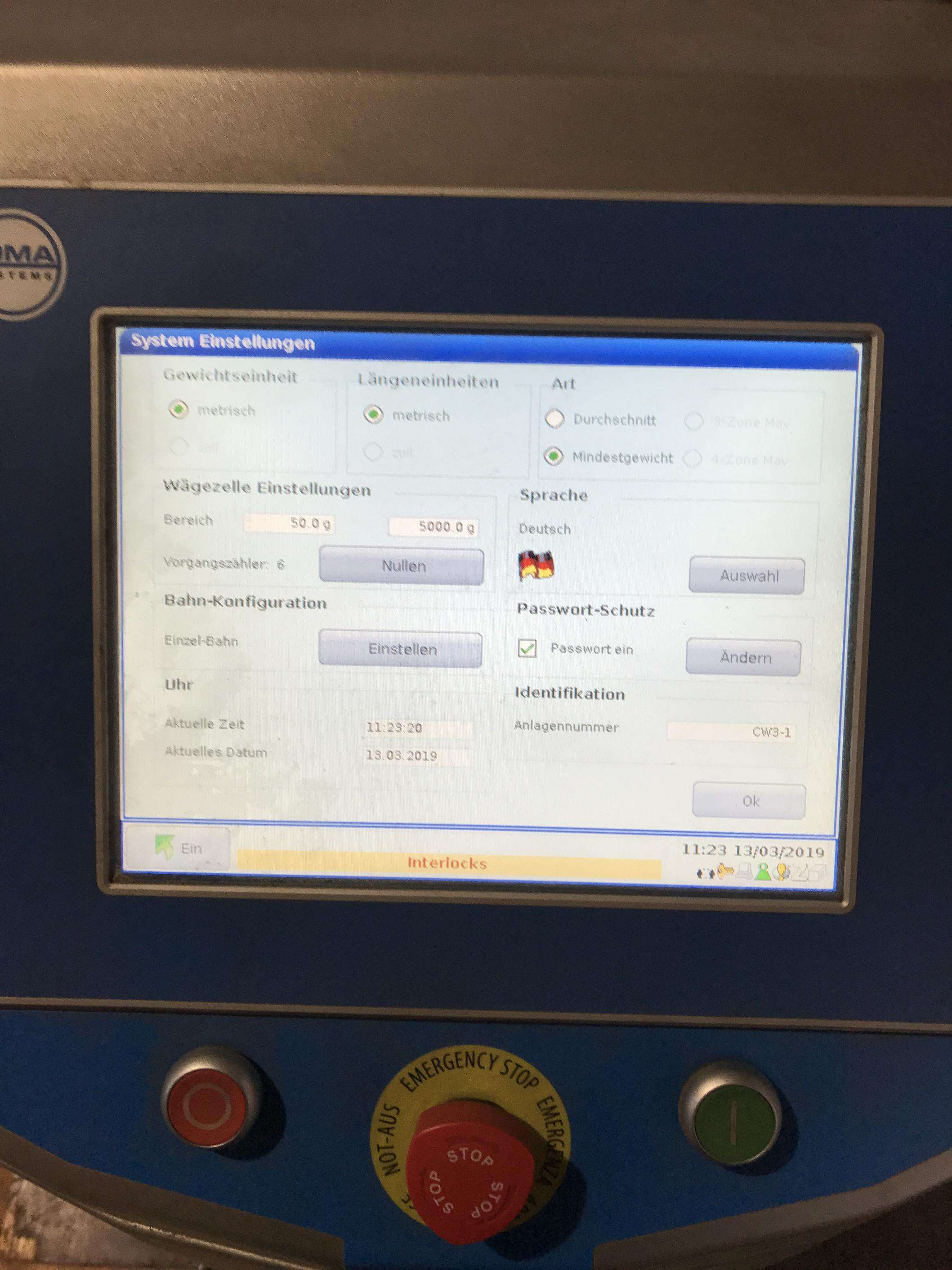 Control weigher 5