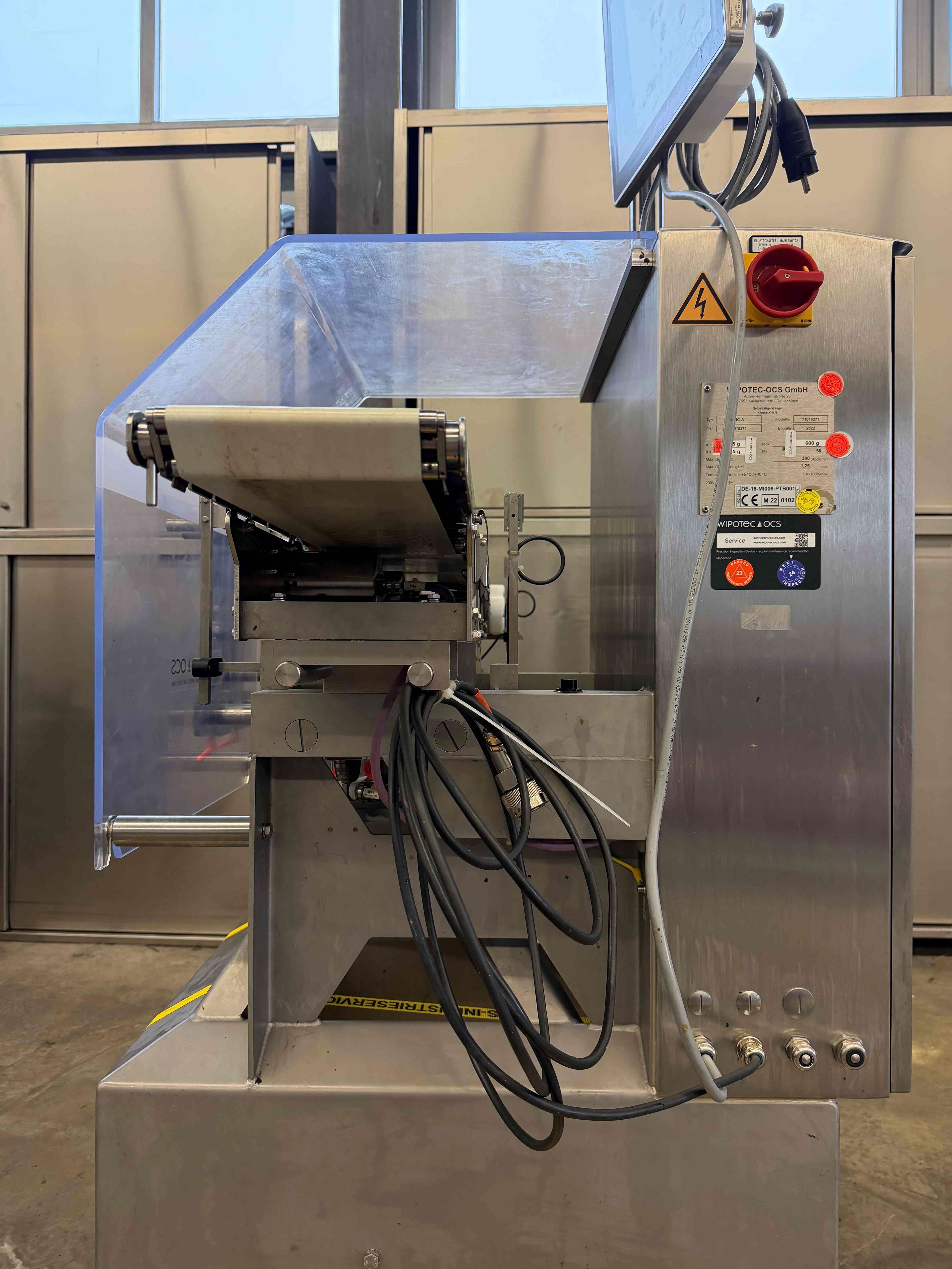 WIPOTEC-OCS HC-A-VA-3000-3 High Speed Checkweigher 6