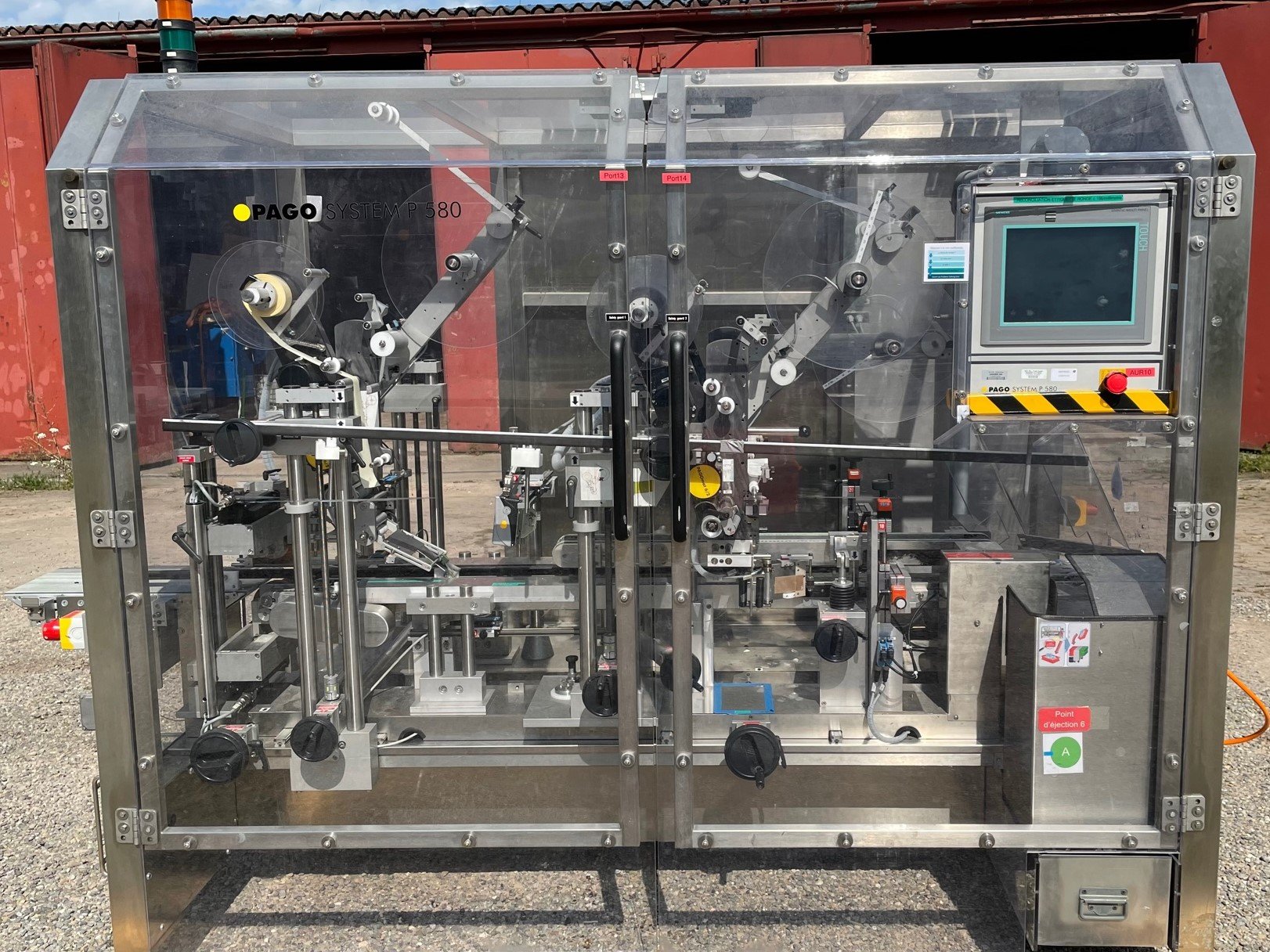 Pago System 580 Labelling Machine used