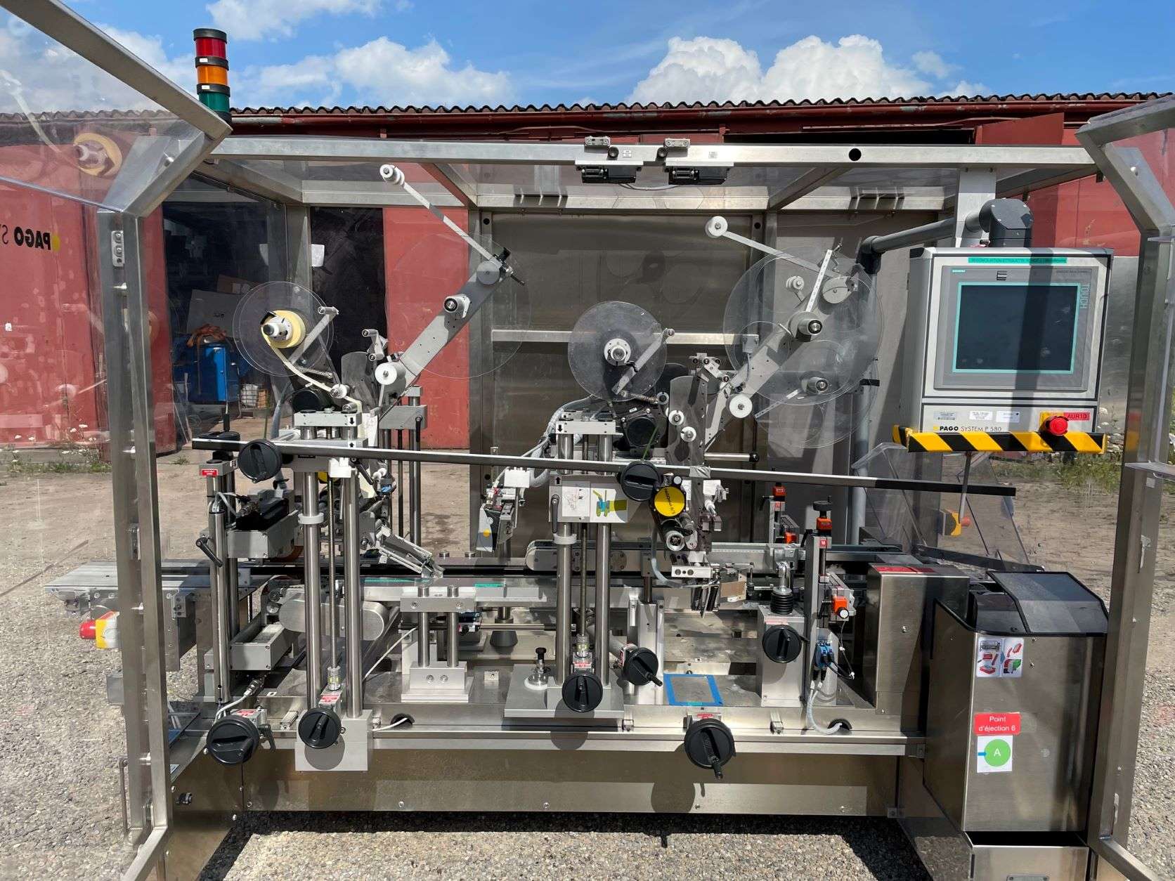 Pago System 580 Labelling Machine used 2