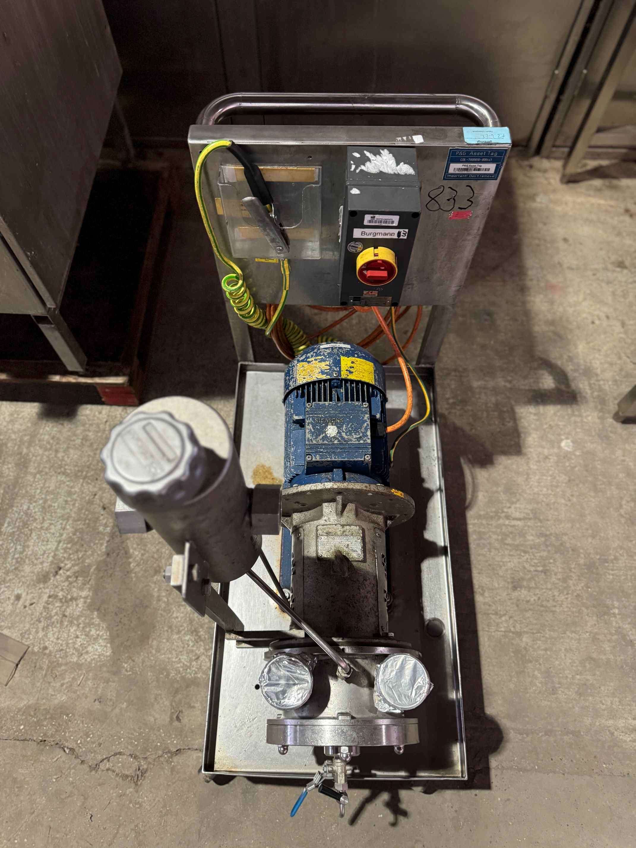 Hilge SIPLA 18.1 Adapta 50/50/3,6/4 Centrifugal Pump used 2