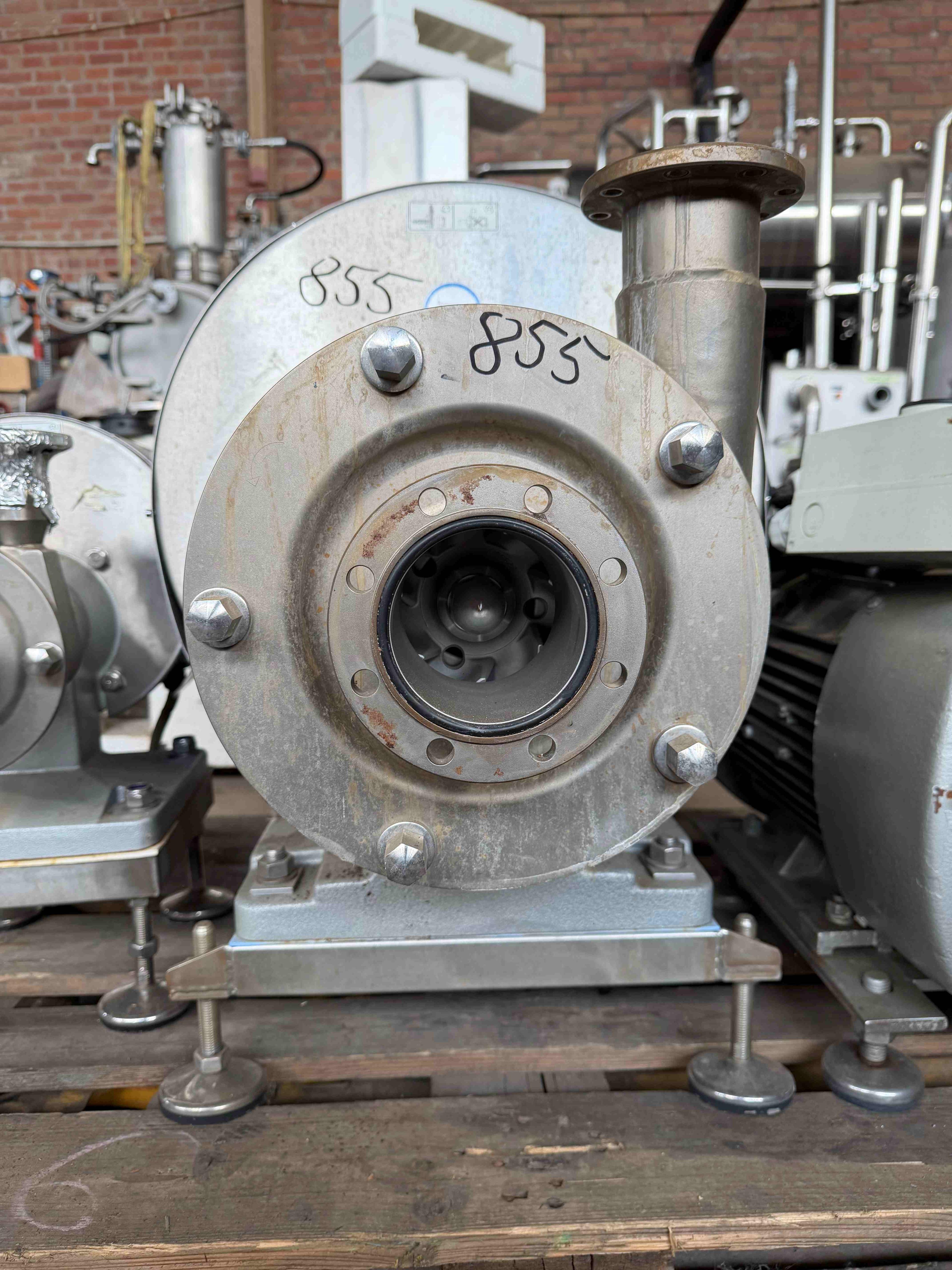 Gebrauchte Pumps Fristam FP 3542 / 195 KF D Centrifugal Pump used - Fristam 2016 - Industriemaschine kaufen bei GS-INDUSTRIESERVICE Heidenheim