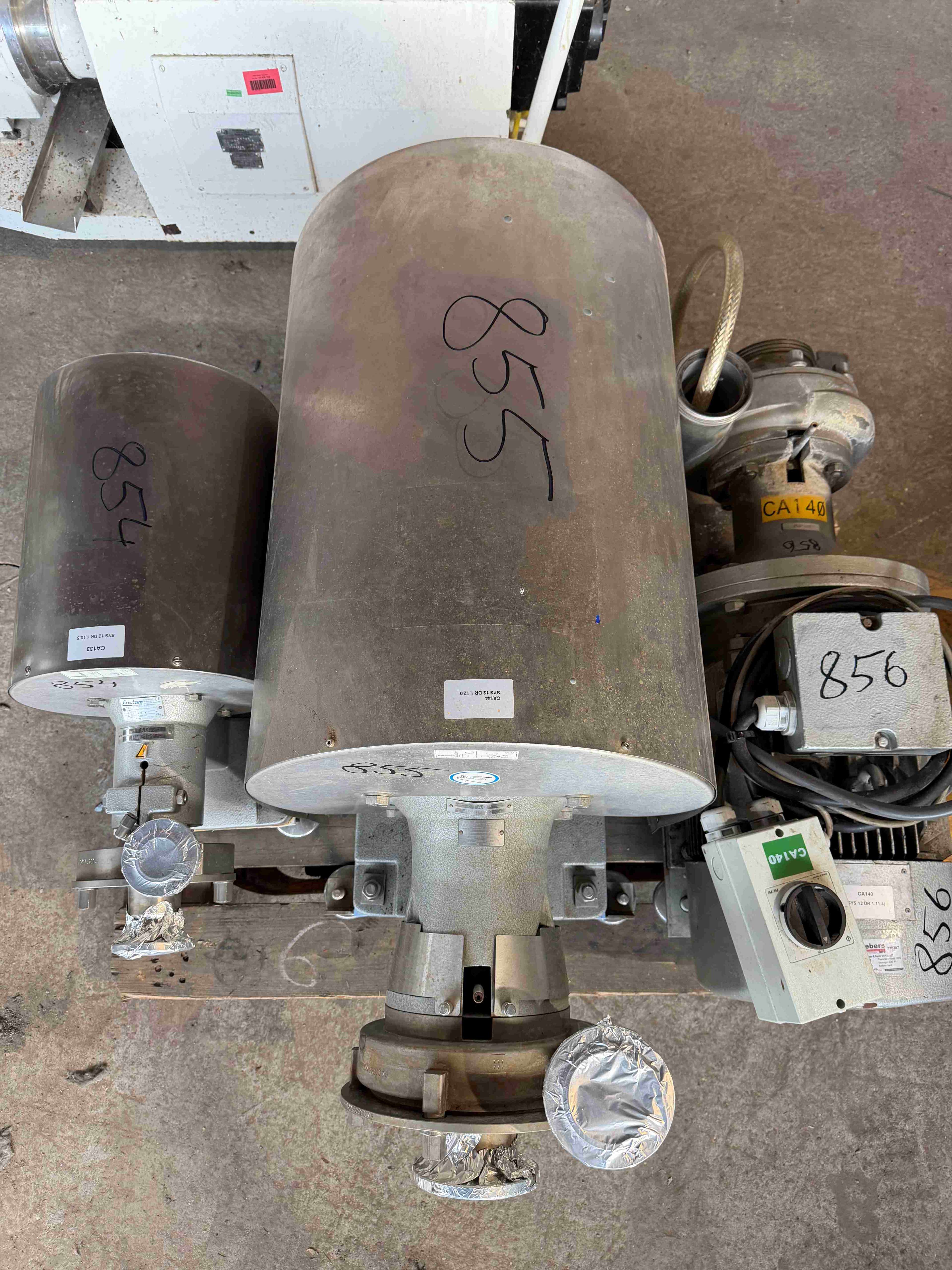 Fristam FP 3542 / 195 KF D Centrifugal Pump used 3