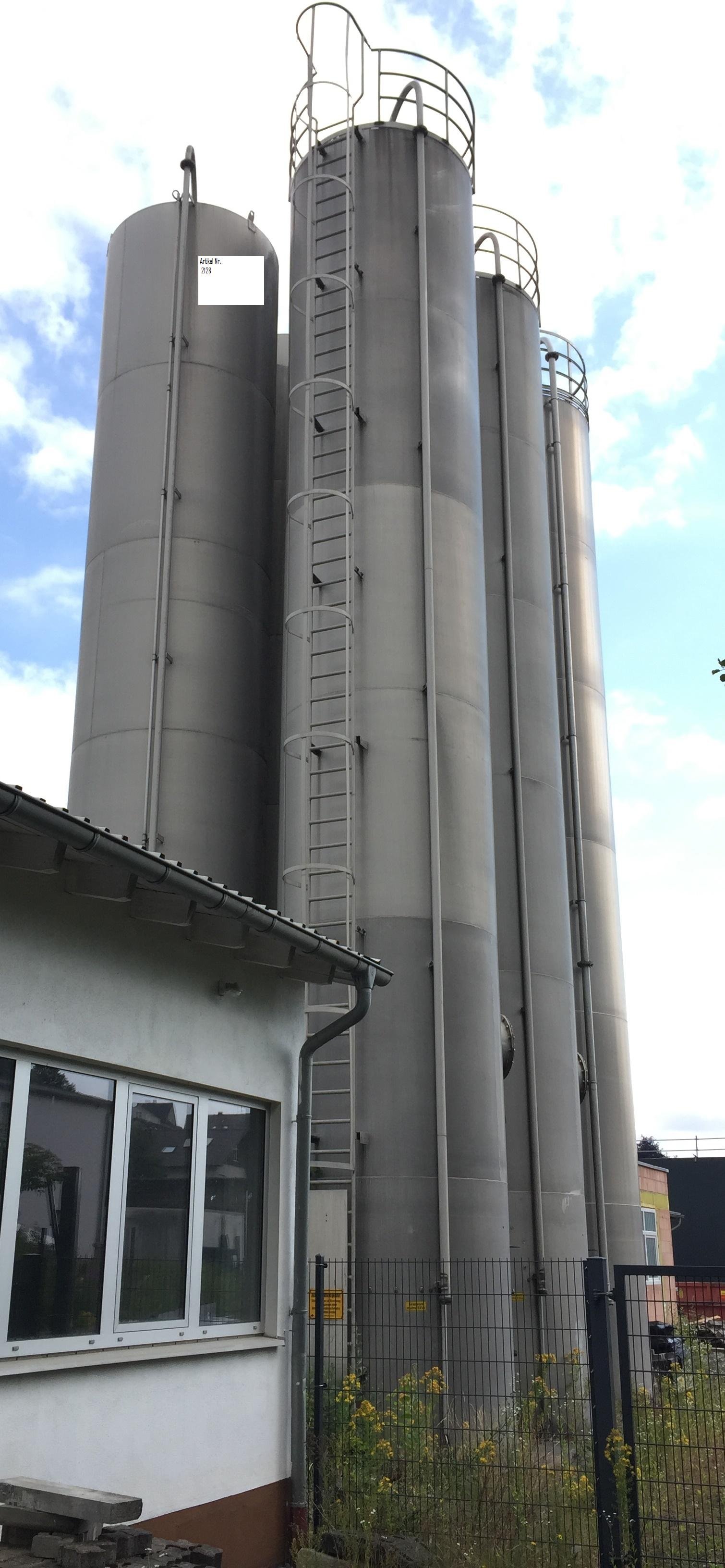Aluminium silo 60 cbm