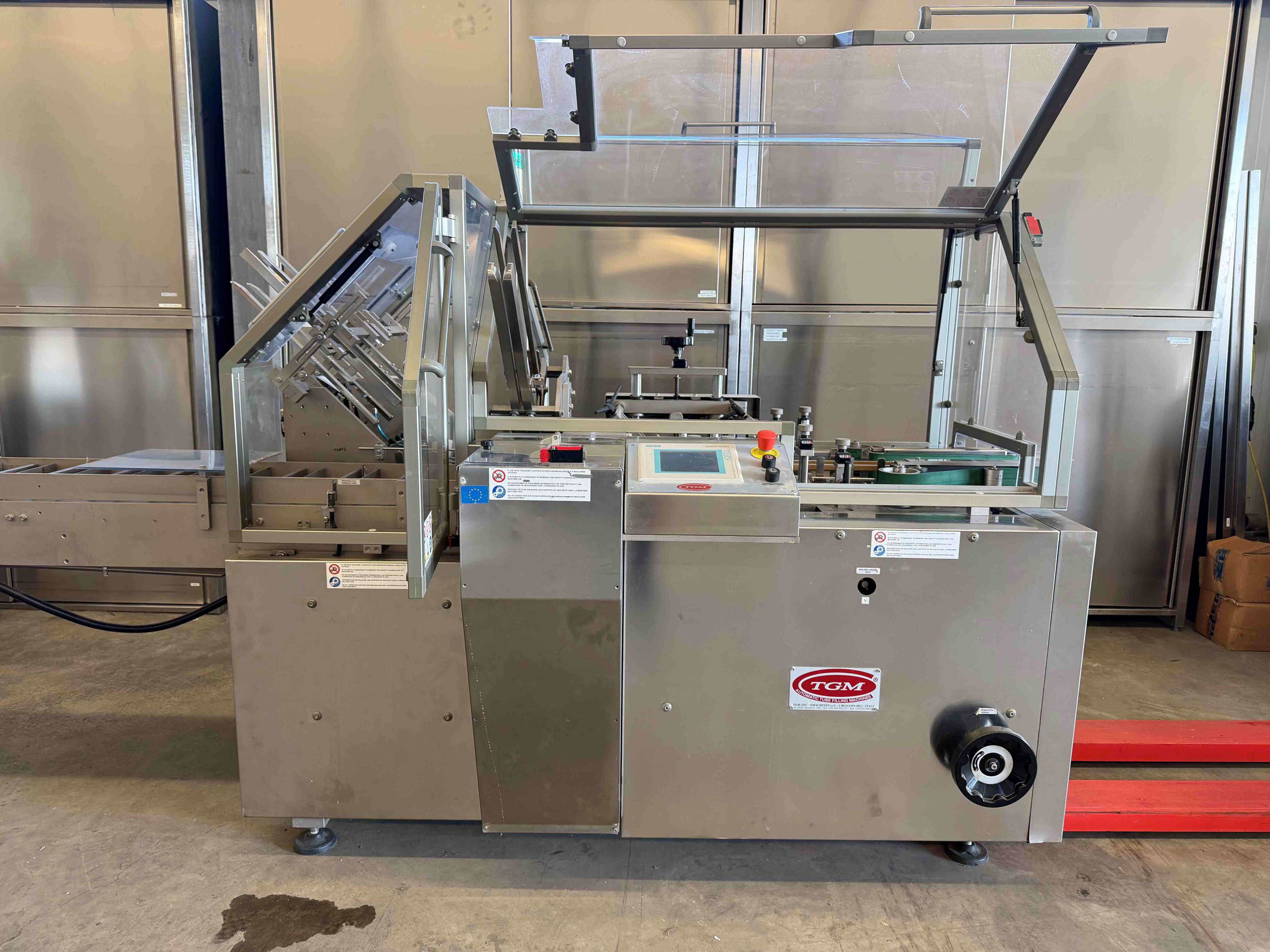 TGM Box 90 Cartoning machine used 2