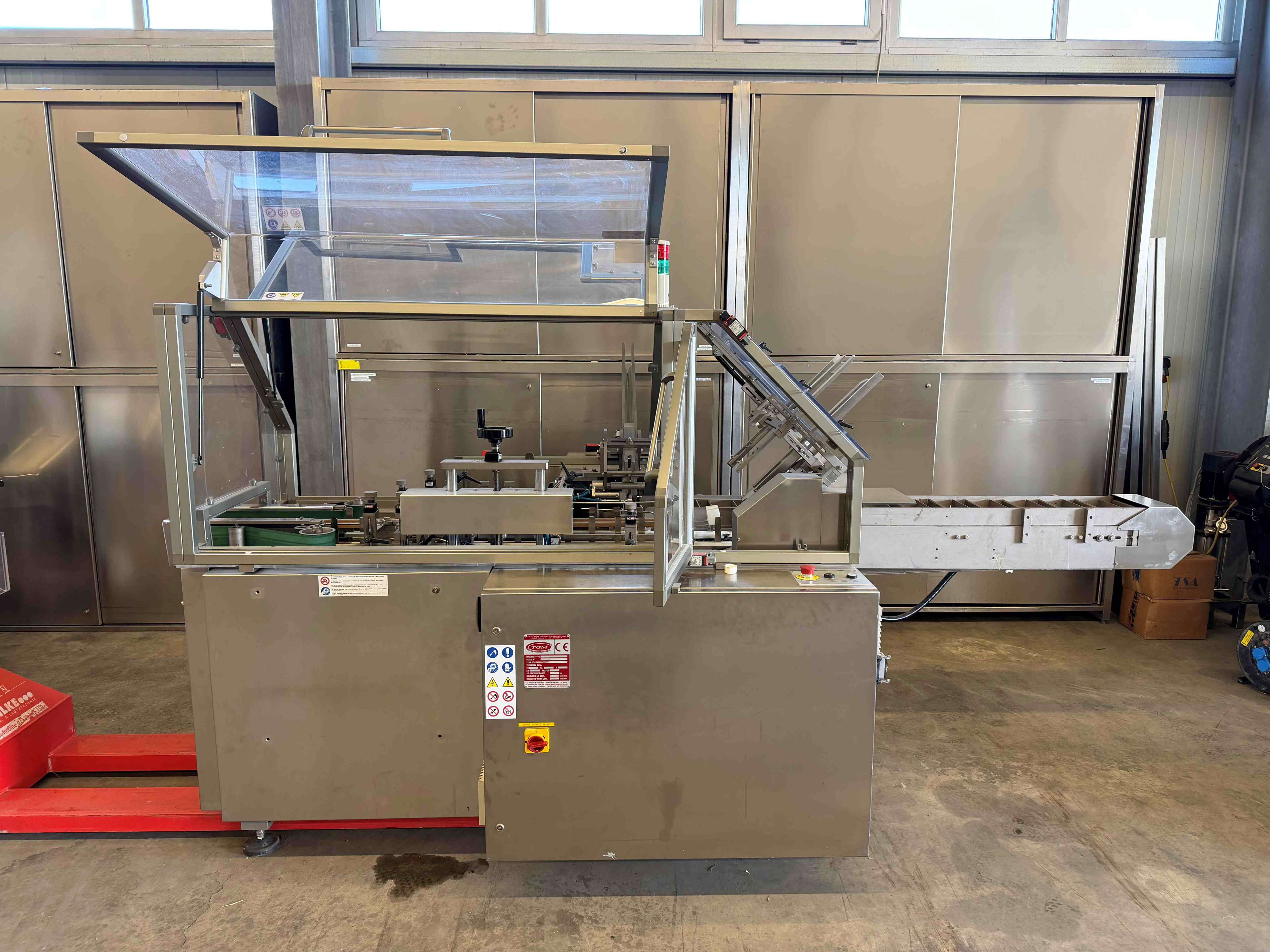 TGM Box 90 Cartoning machine used 10