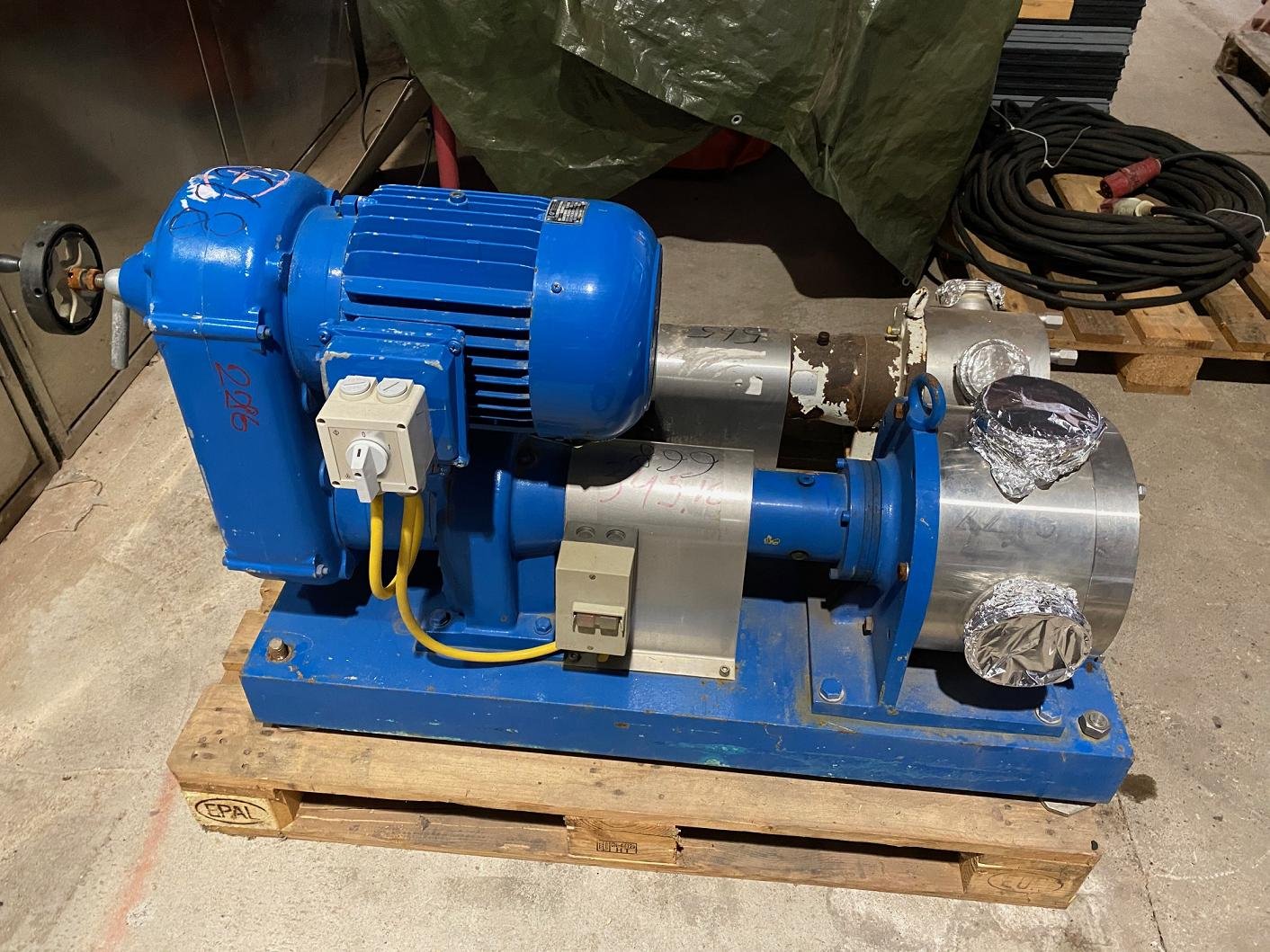 Maso SPS 4 Sine pump used