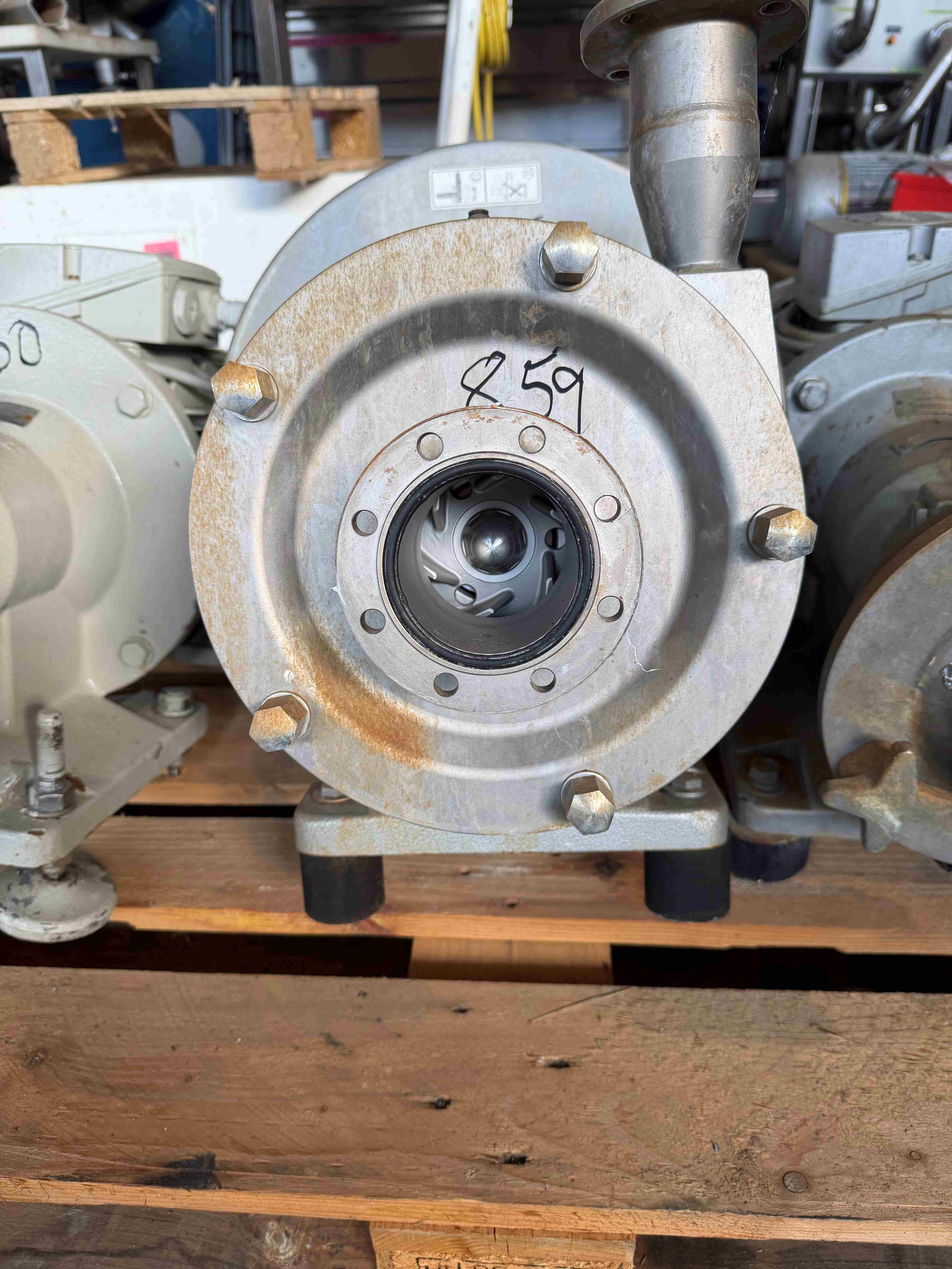 Gebrauchte Pumps Fristam FP 742/160 KF D Centrifugal Pump used - Fristam 2016 - Industriemaschine kaufen bei GS-INDUSTRIESERVICE Heidenheim