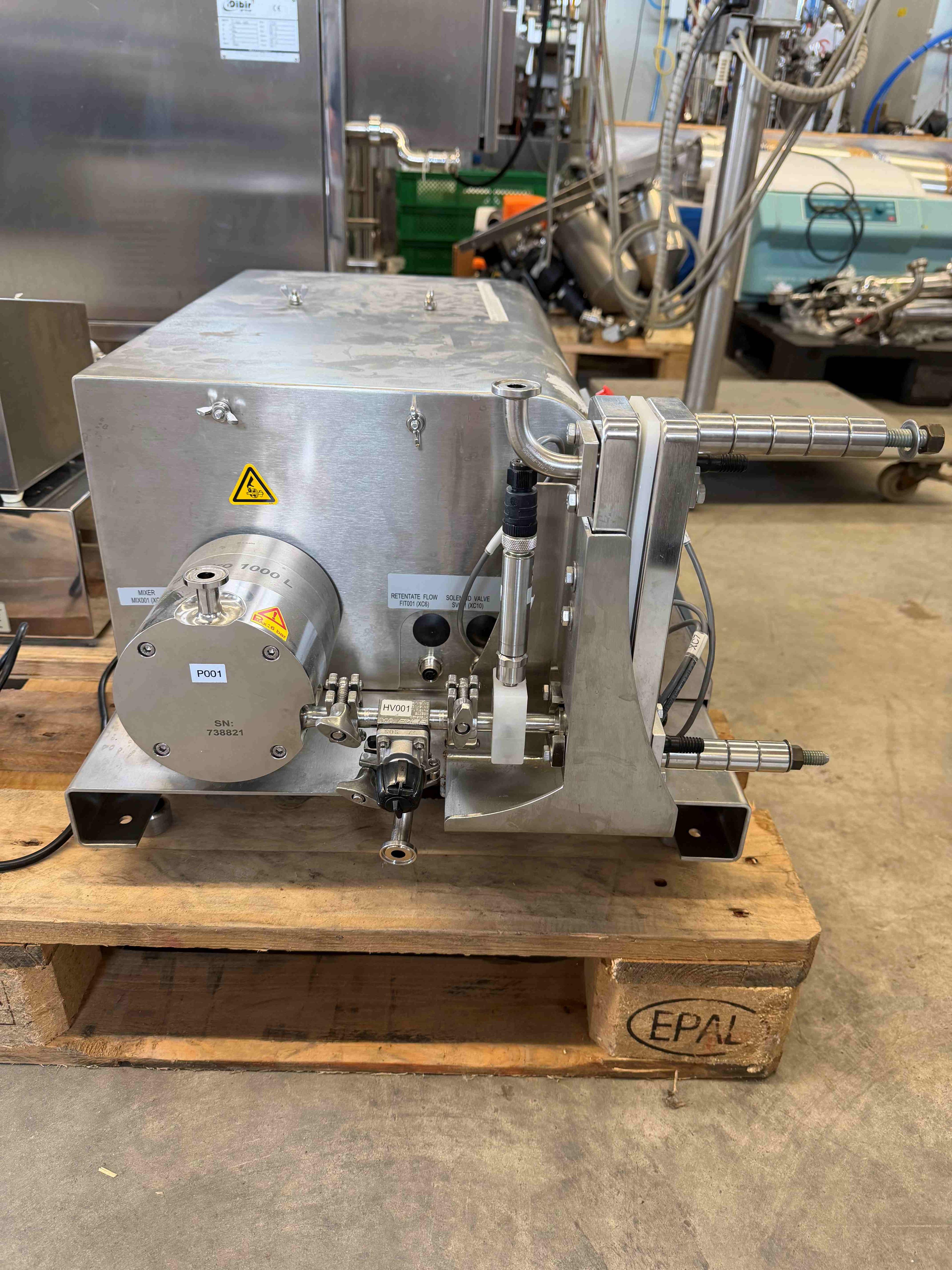 Gebrauchte Machines Tagential Flow Filter System - Millipore - Industriemaschine kaufen bei GS-INDUSTRIESERVICE Heidenheim