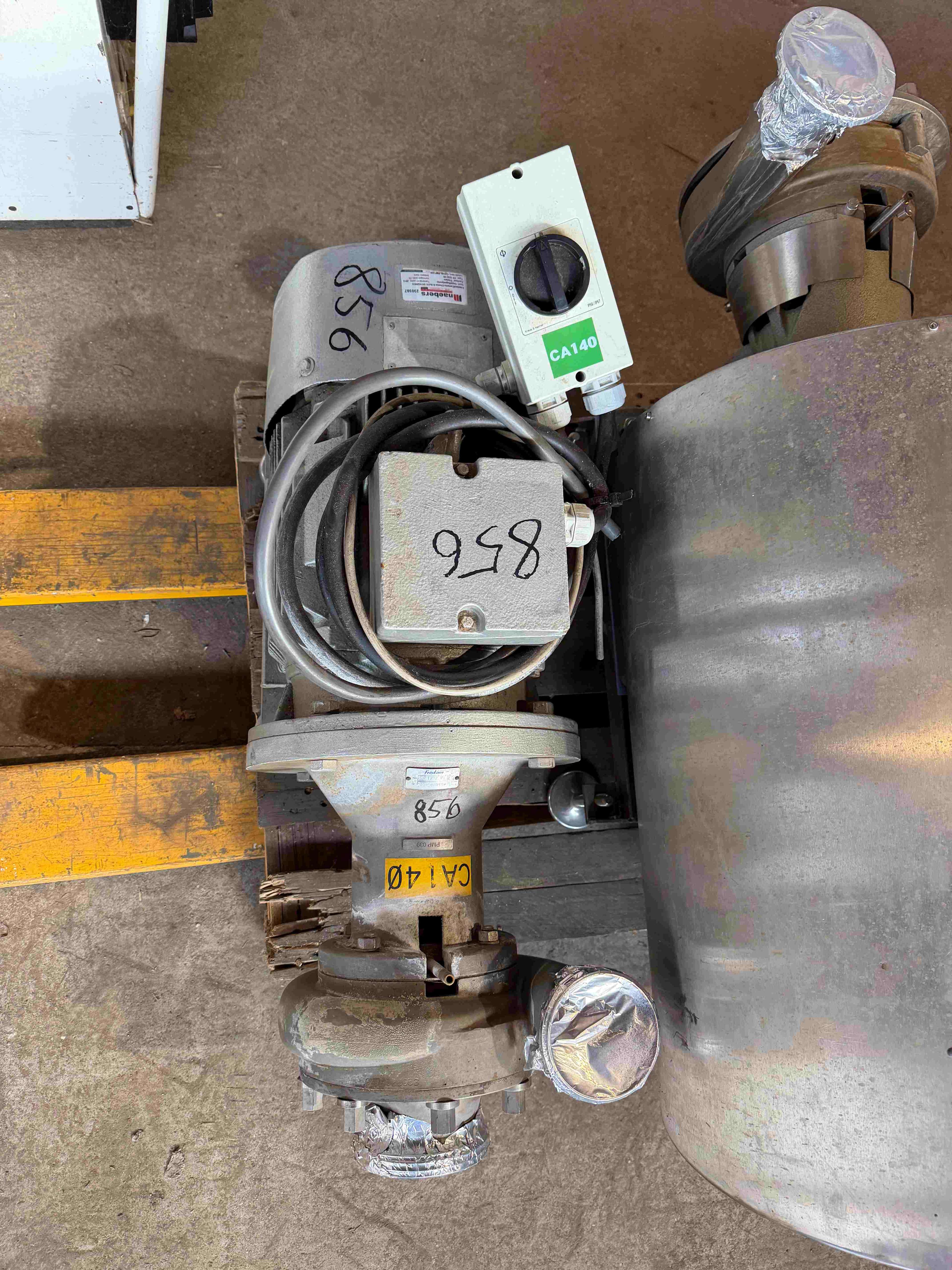 Fristam FP 1232 VB Centrifugal Pump used 3