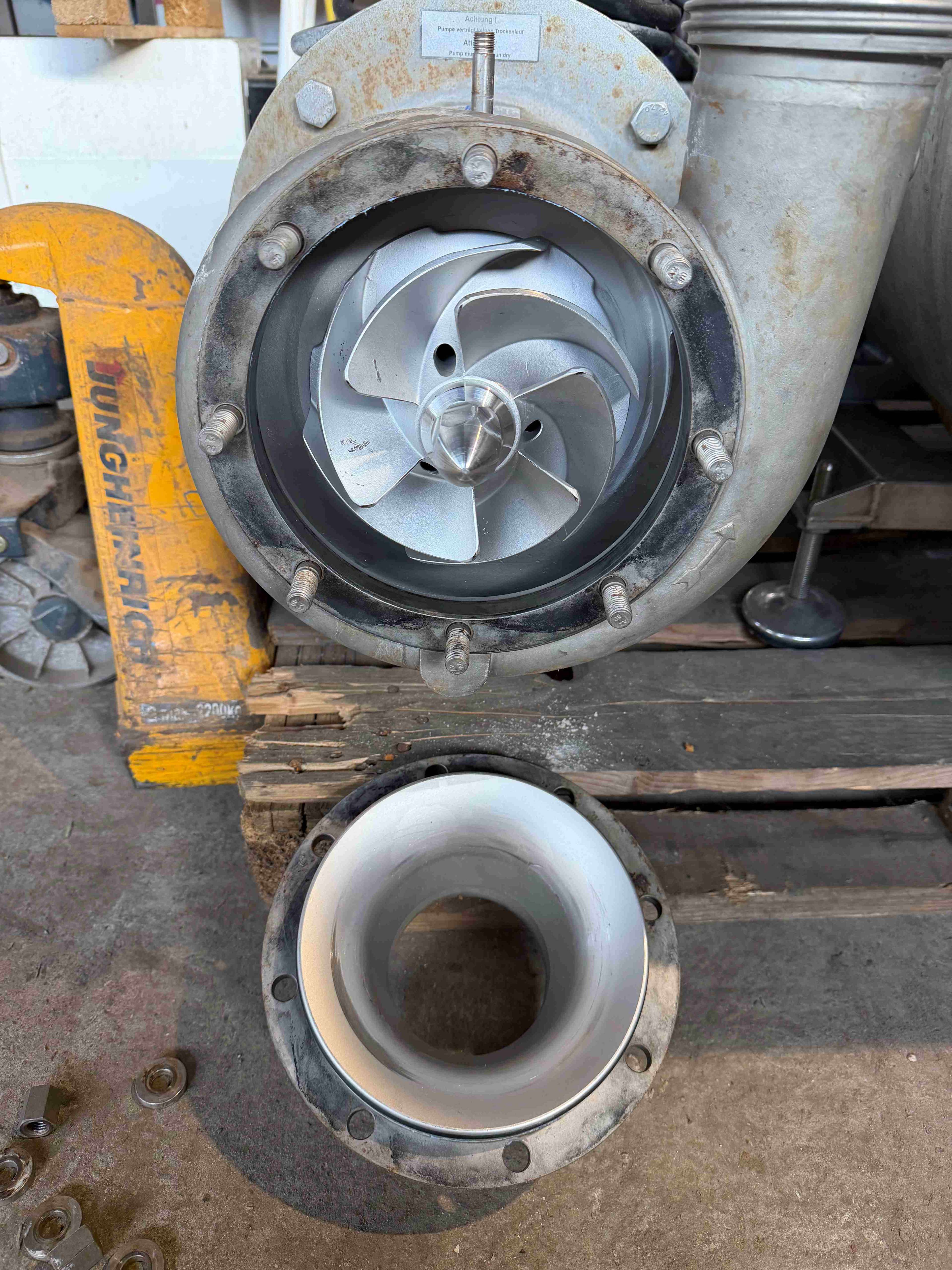 Fristam FP 1232 VB Centrifugal Pump used 2