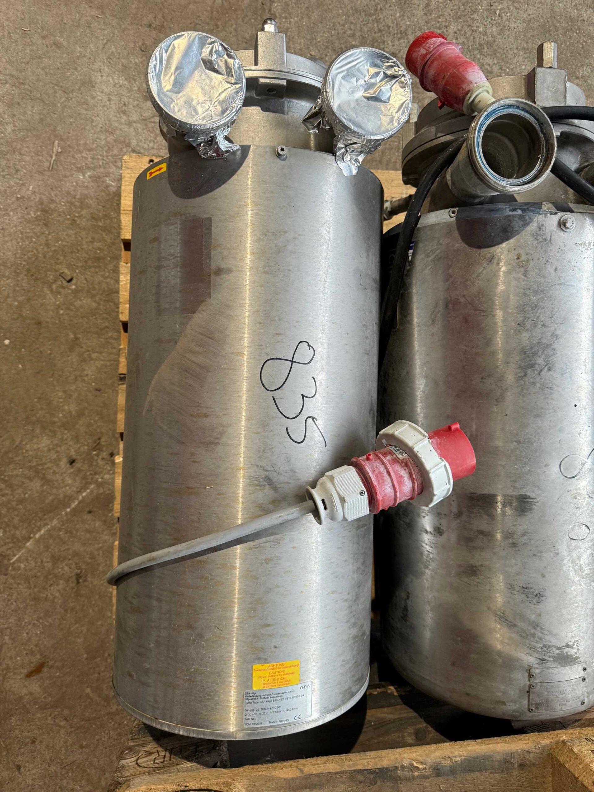 Gebrauchte Pumps Centrifugal Pump - Hilge - Industriemaschine kaufen bei GS-INDUSTRIESERVICE Heidenheim