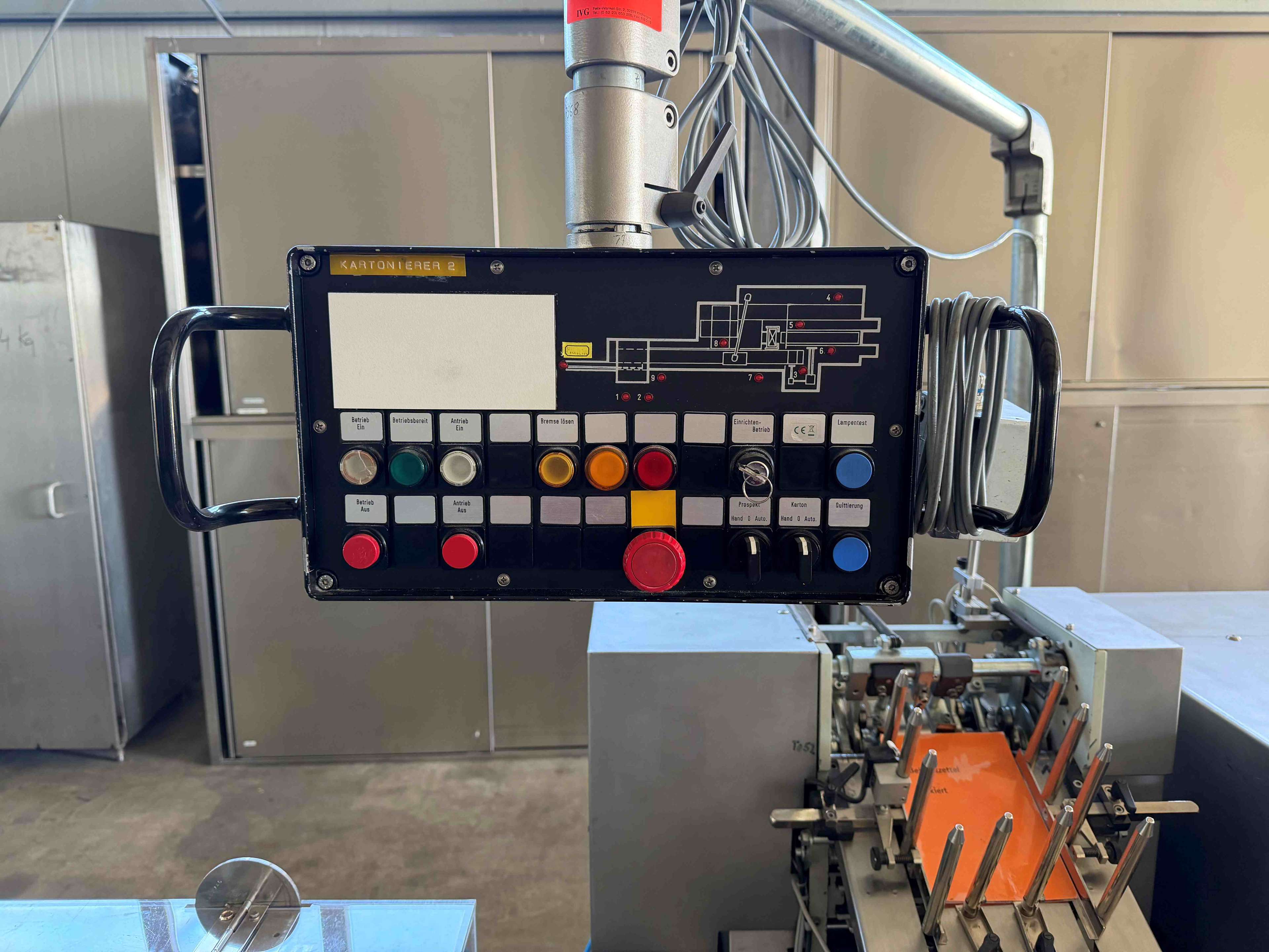 Cartoning machine 6