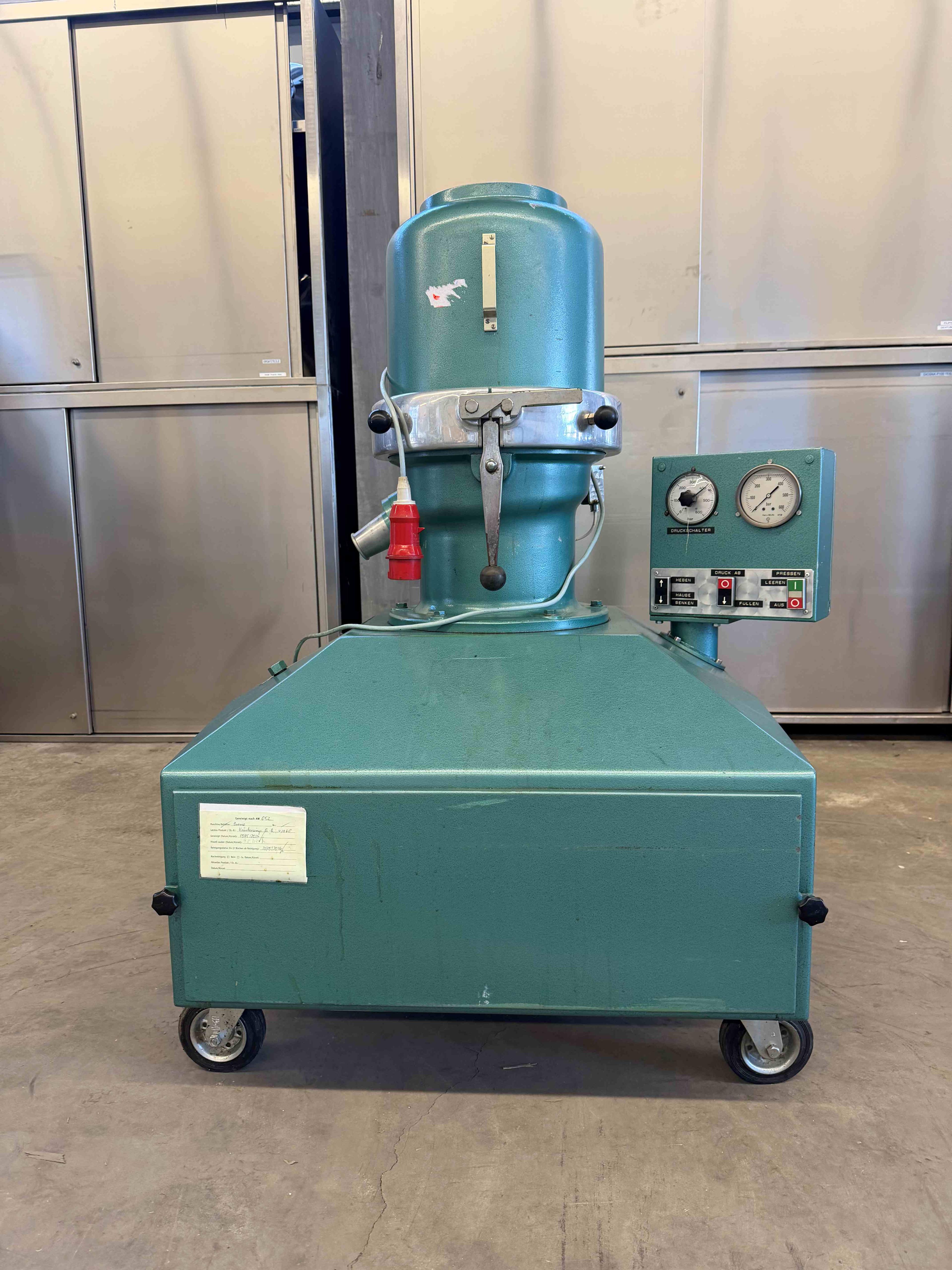 Gebrauchte Maschinen Tinkturenpresse - Hubert Schwanke - Industriemaschine kaufen bei GS-INDUSTRIESERVICE Heidenheim