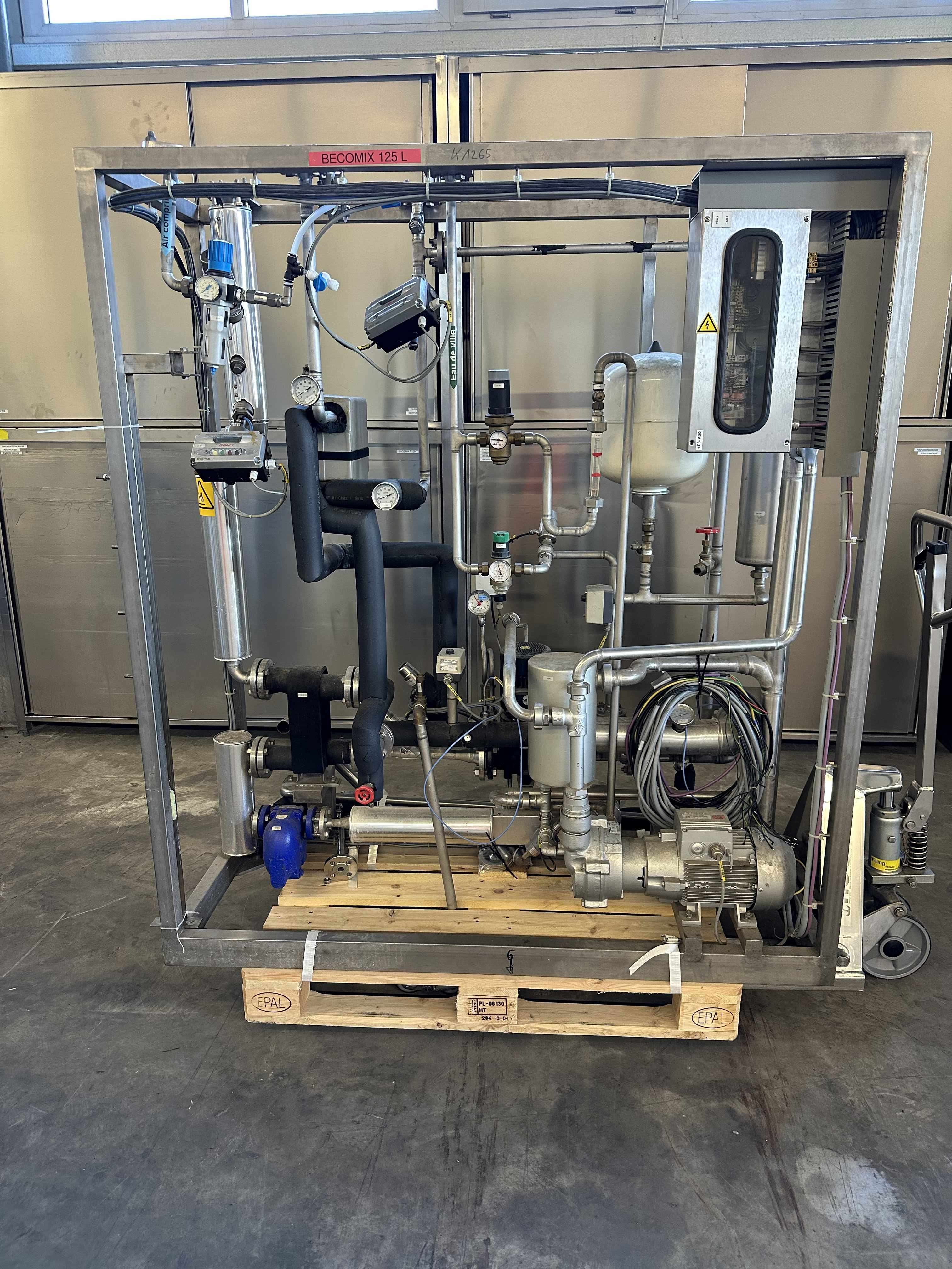 Homogenizing mixer with powderjet 5