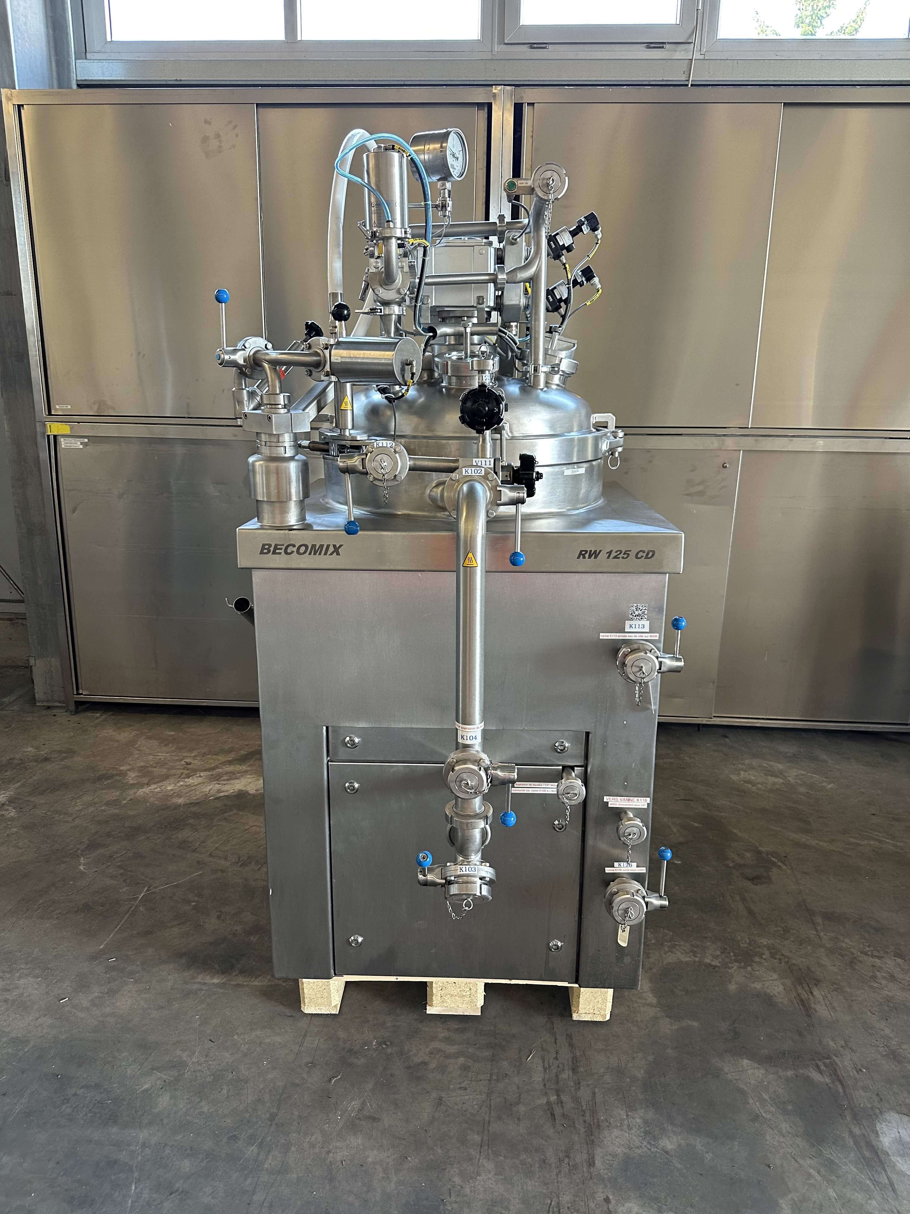 Becomix RW 125 CD Homogenising Mixer used 3