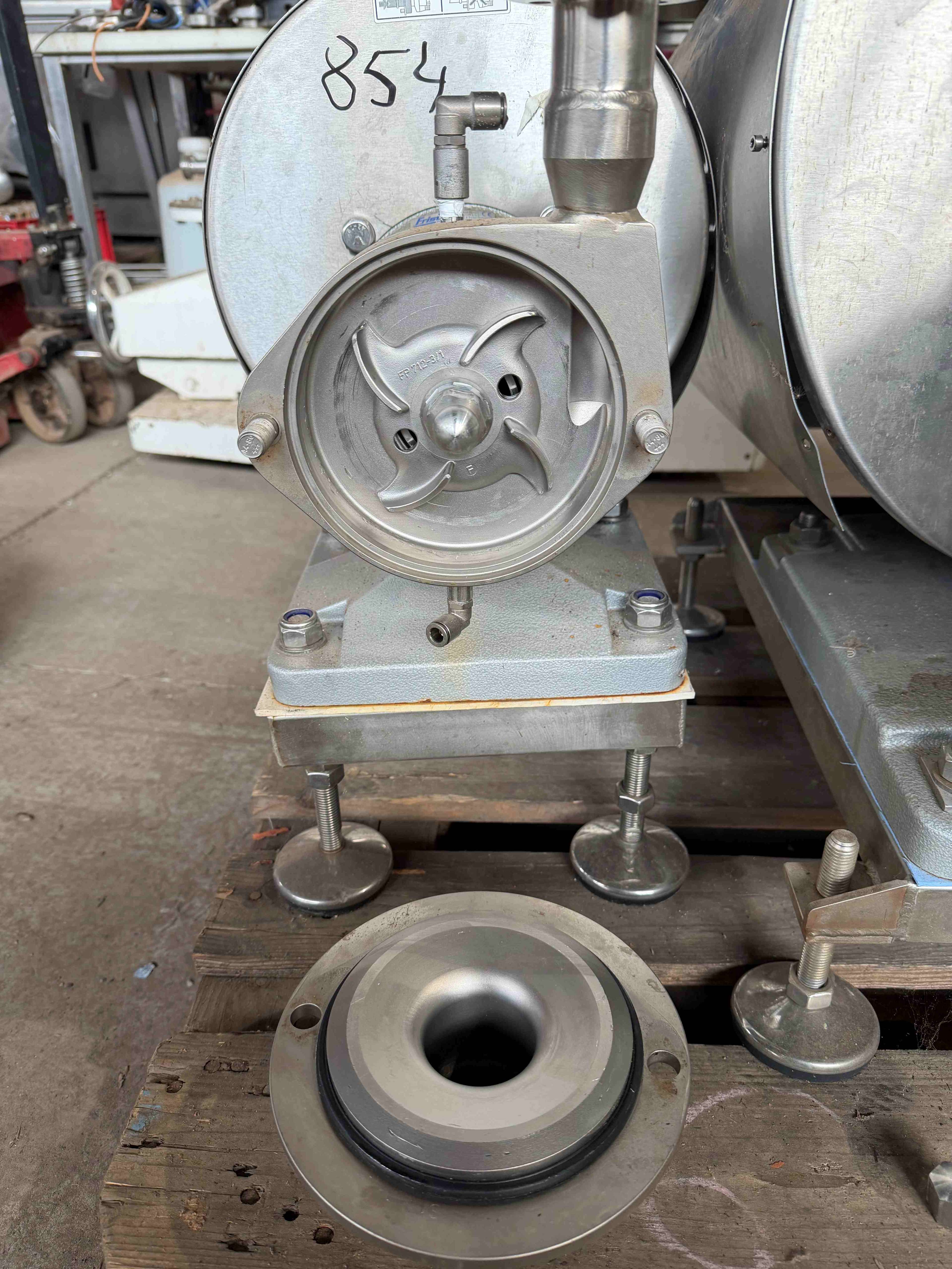 Fristam FP 712/110 KF D Centrifugal Pump used 2