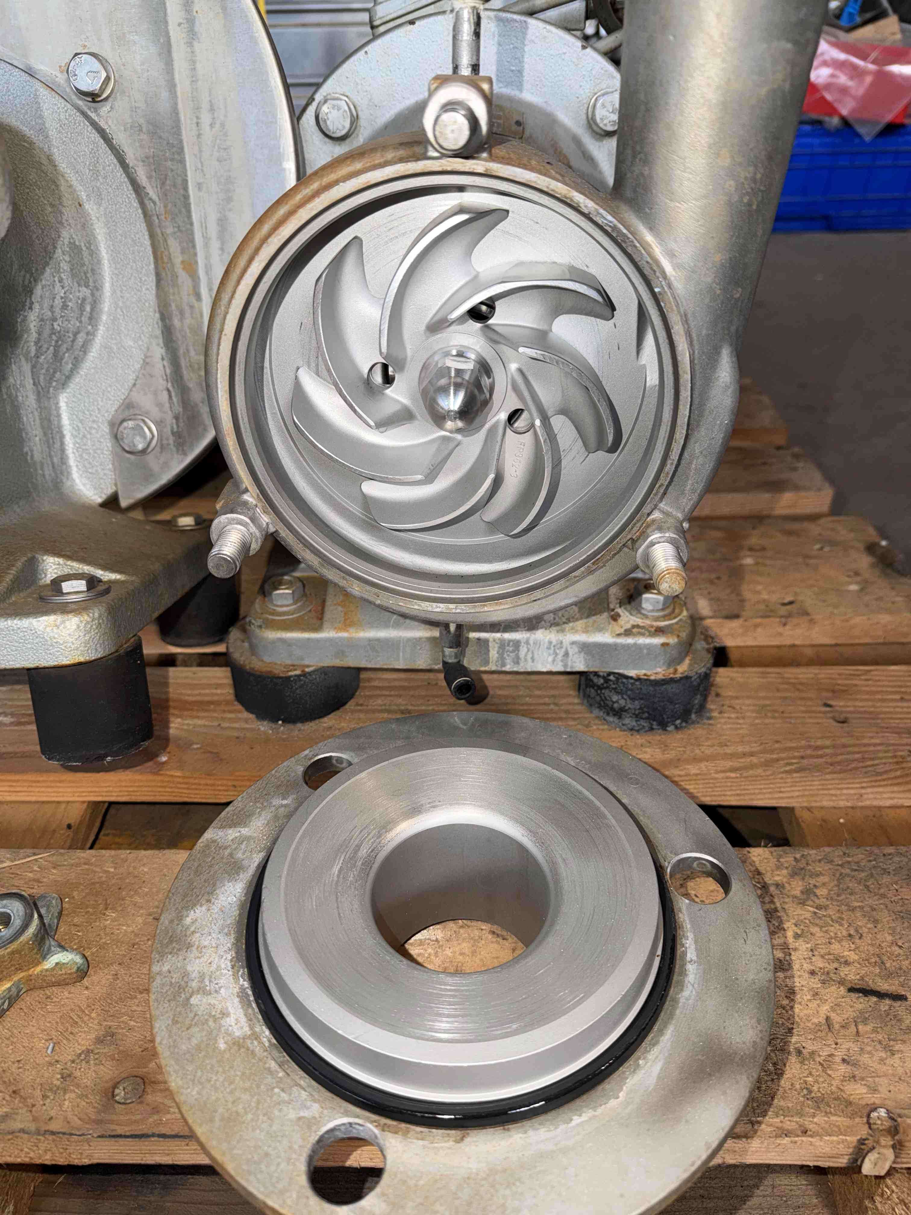 Fristam FP 3522 KF Centrifugal Pump used 2