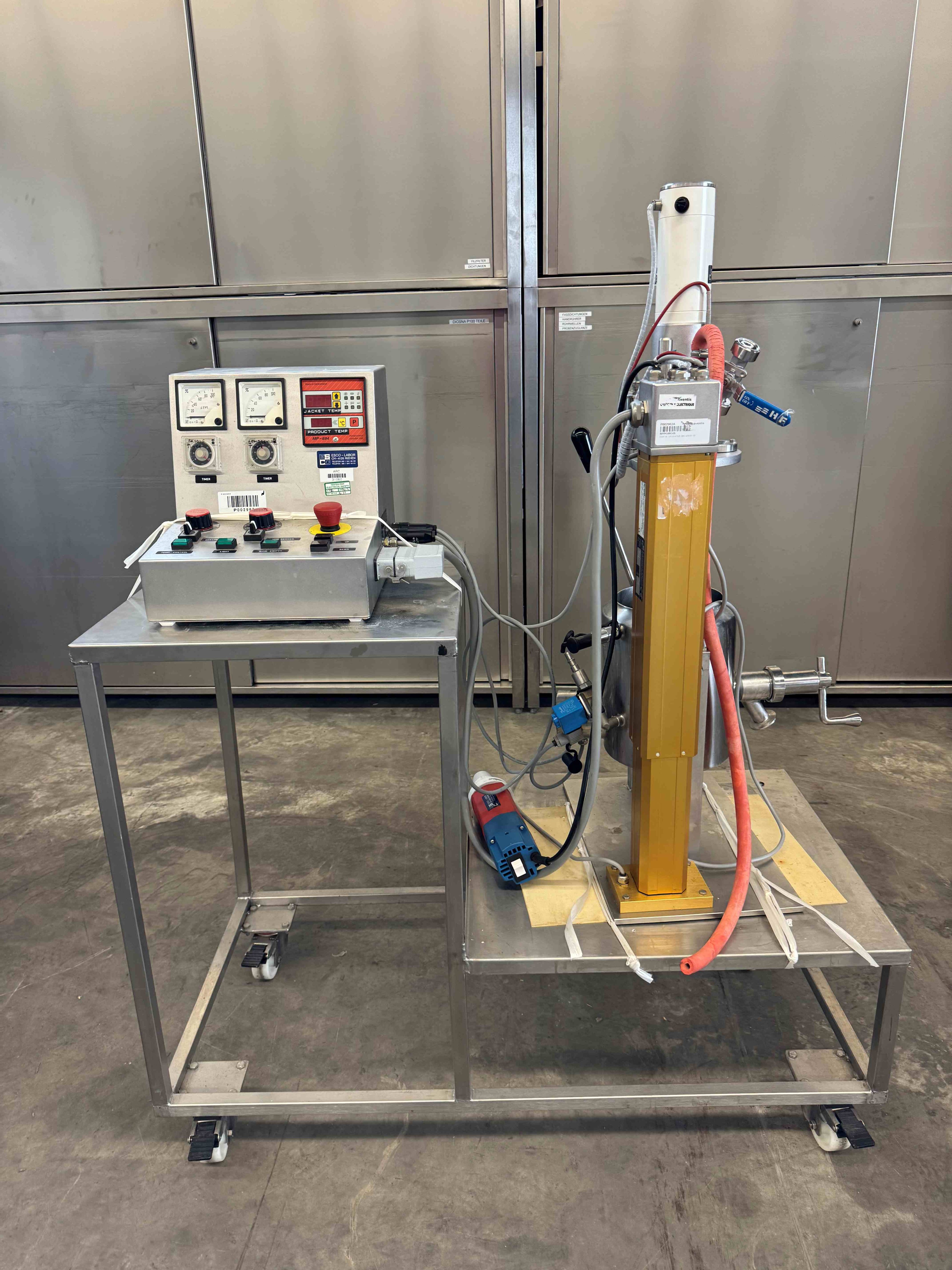 Homogenising machine