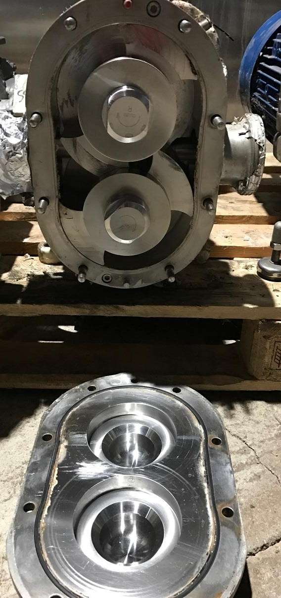 INDAG IN01CC125 EPD65 Drehkolbenpumpe gebraucht 3