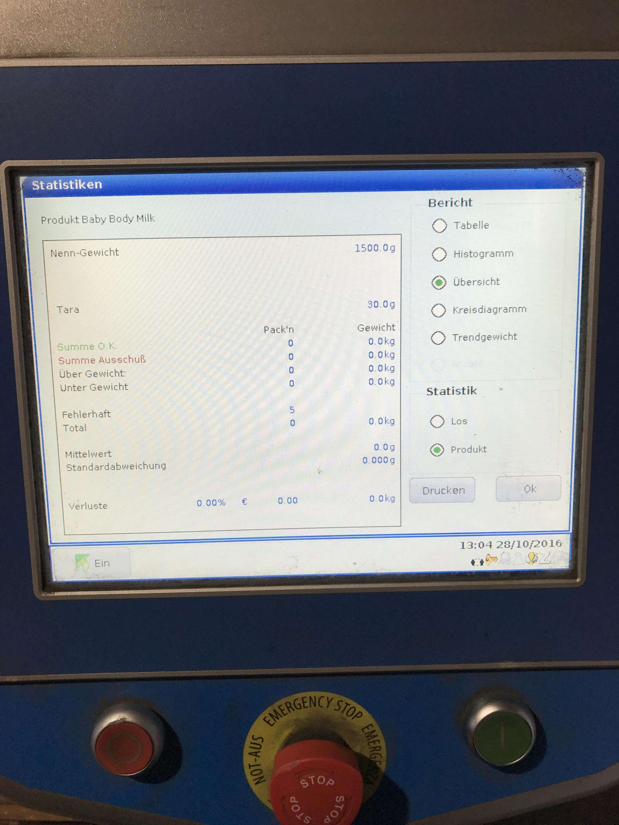 Controll weigher 5