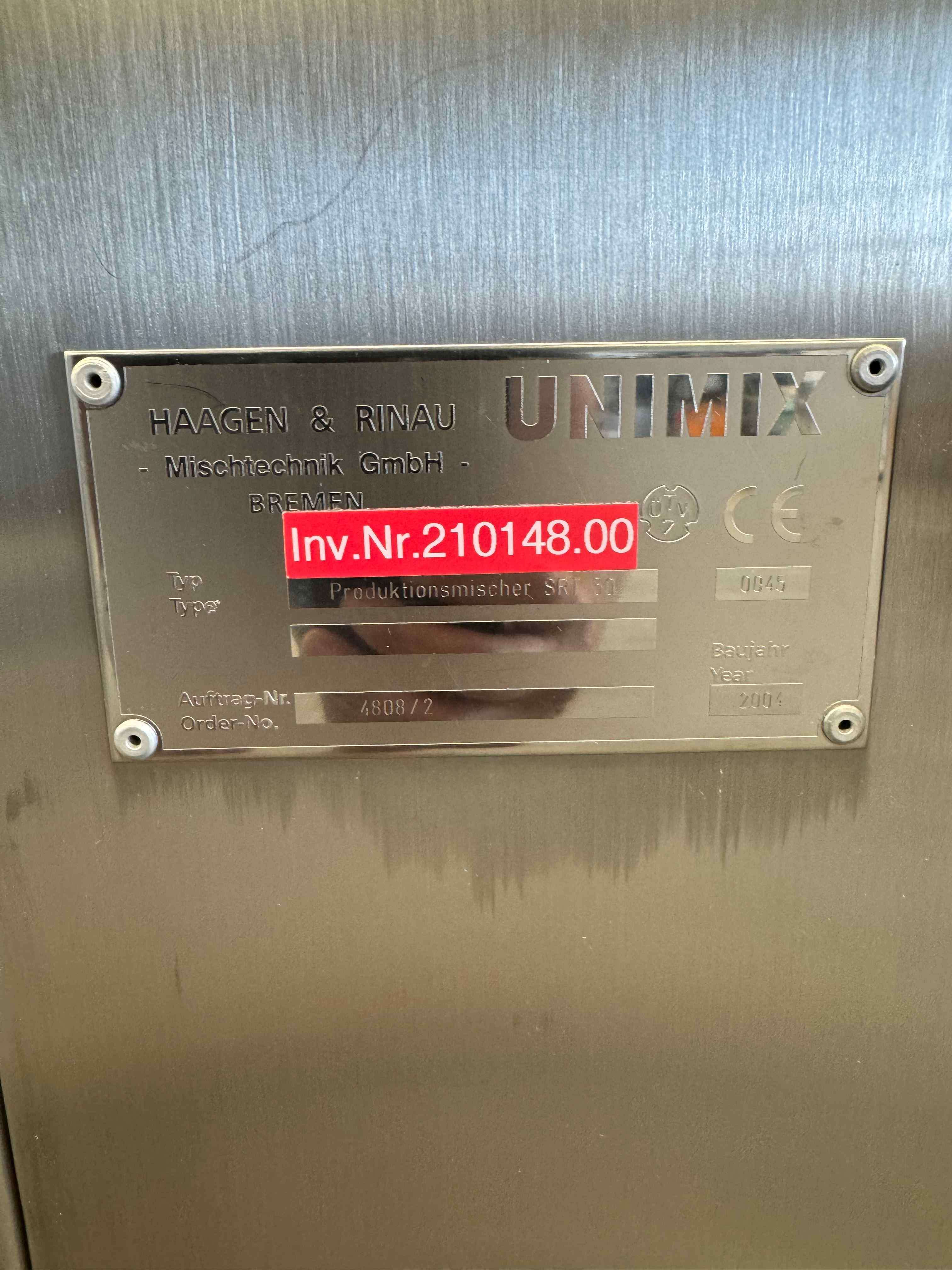 Ekato Unimix SRT 50 Homogenisiermischer gebraucht 8