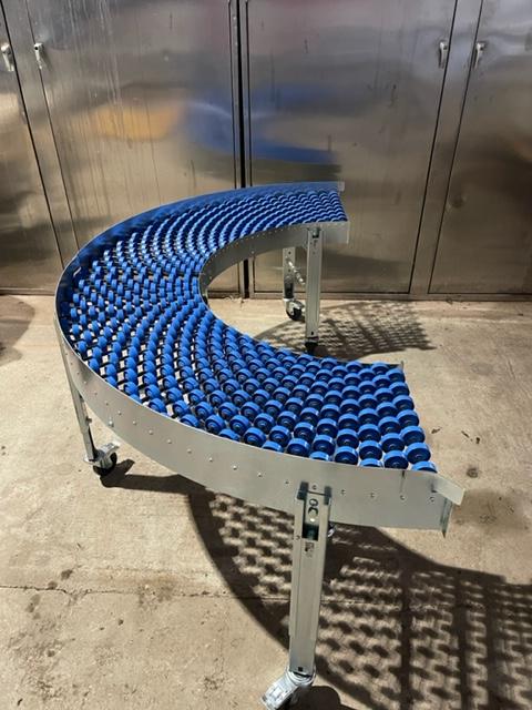 Gebrauchte Machines Curved roller conveyor - unknown - Industriemaschine kaufen bei GS-INDUSTRIESERVICE Heidenheim