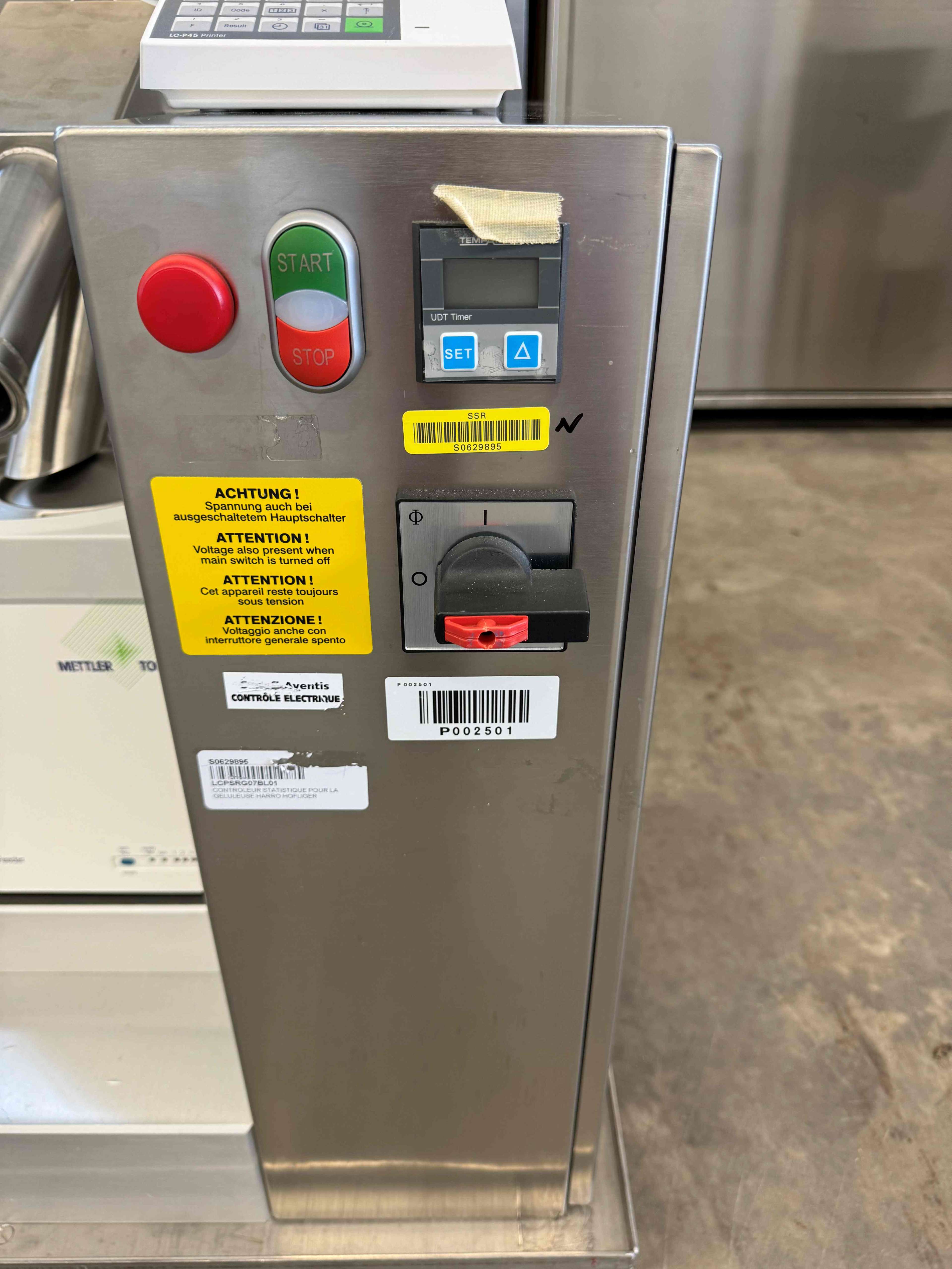 Fully automatic capsule weighing unit 6