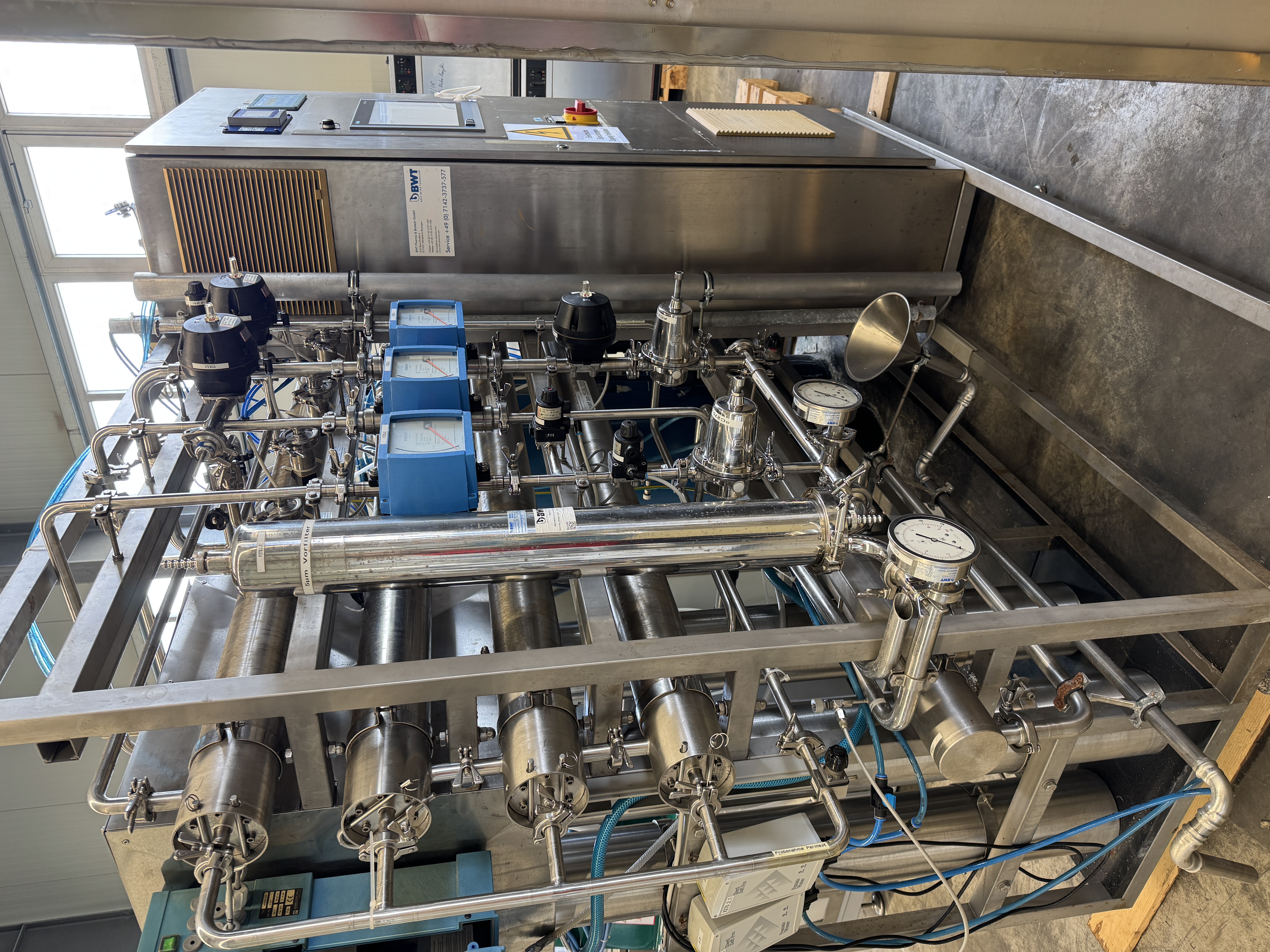 GS-INDUSTRIESERVICE Industriemaschine im Lager