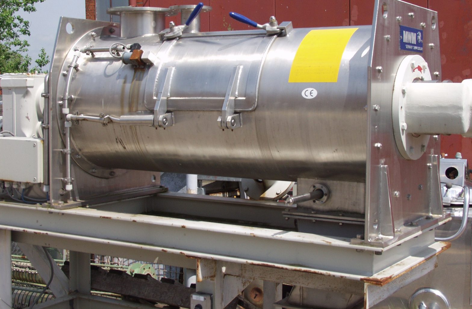 Kontinuierlicher Mischer Edelstahl MWM 400 VK GSINDUSTRIESERVICE