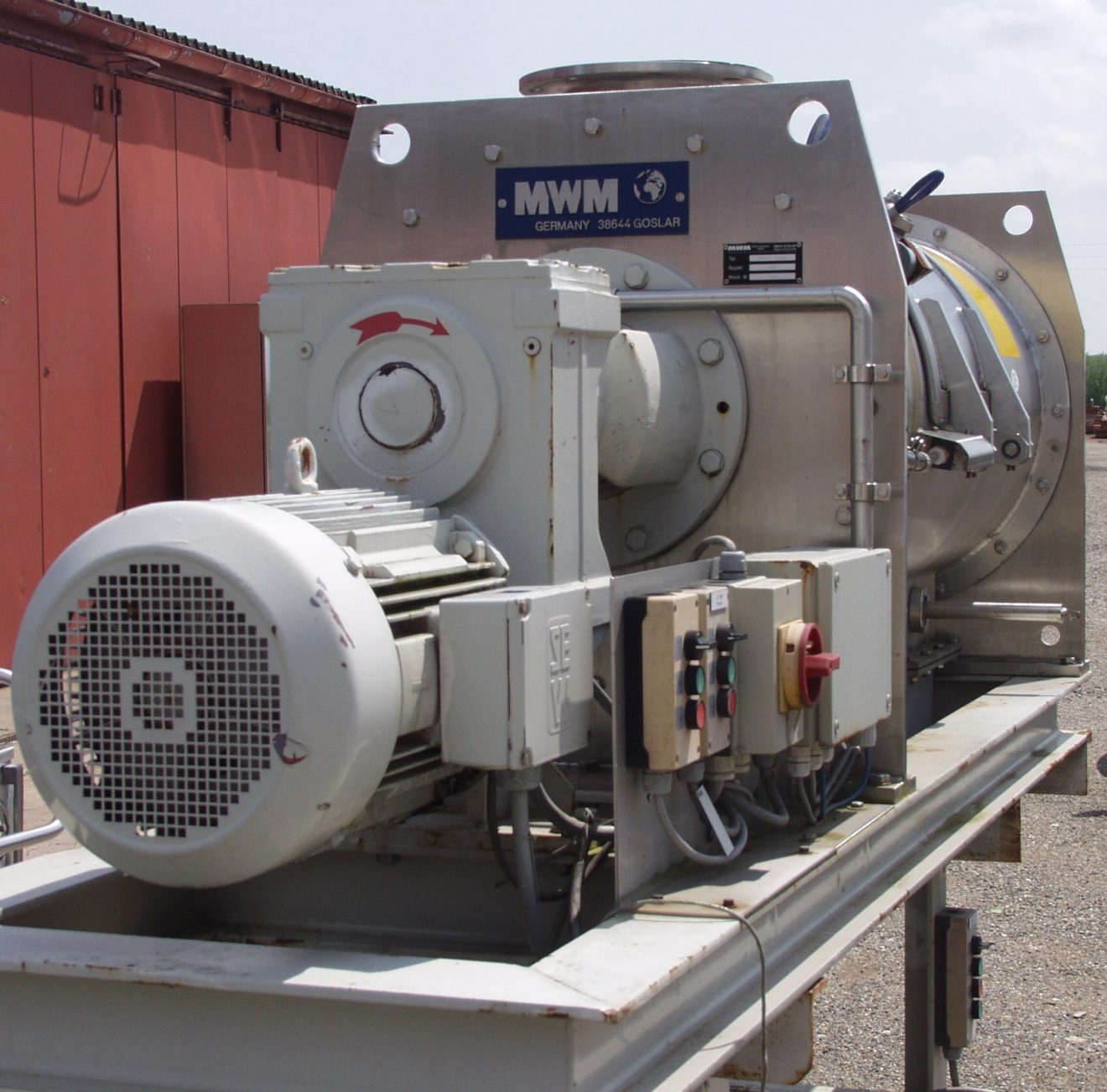 Kontinuierlicher Mischer Edelstahl MWM 400 VK GSINDUSTRIESERVICE