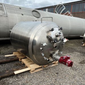 Prozessbehälter Tannroda Typ SLT/BB 001 aus edelstahl